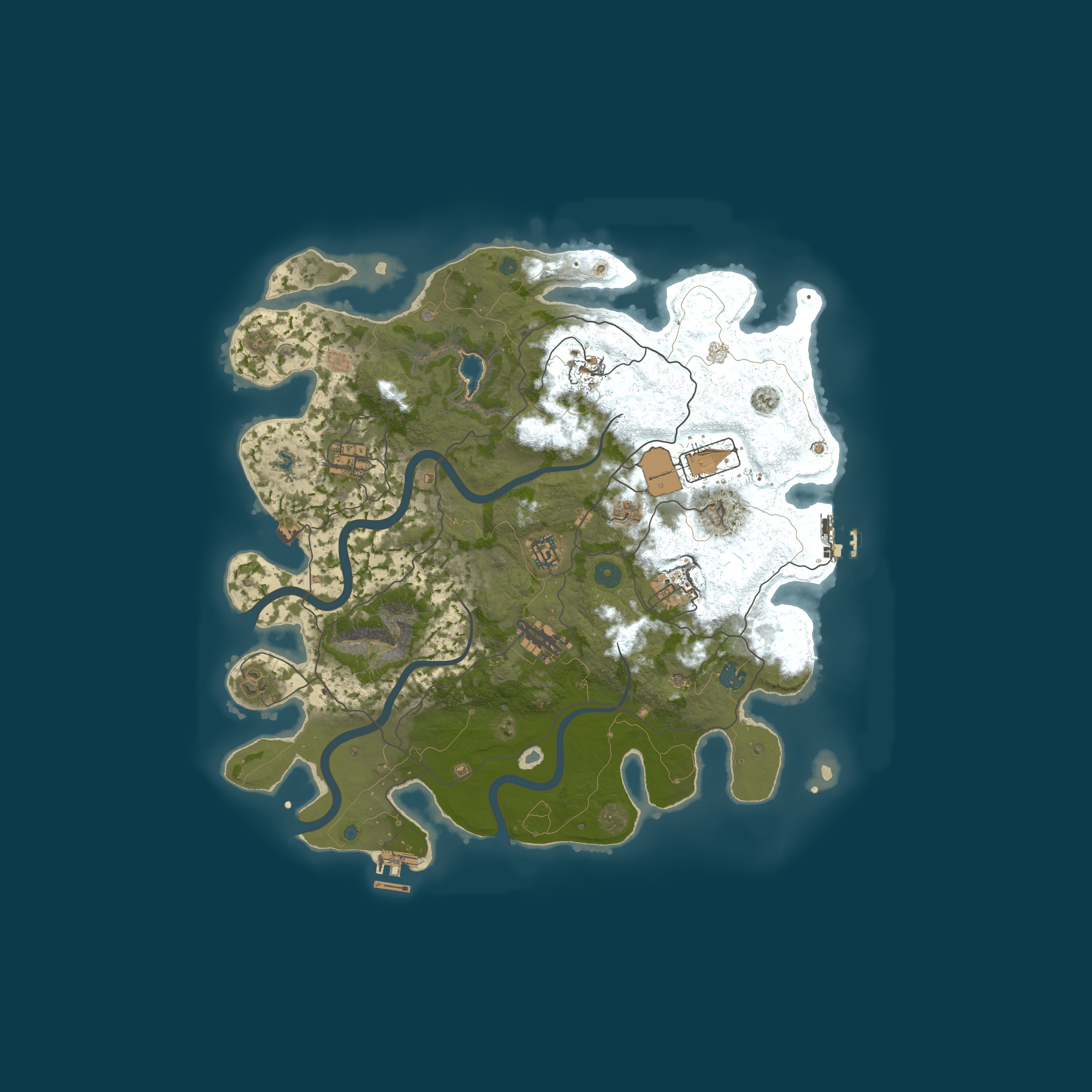 Map for Lone Wolf METAL
