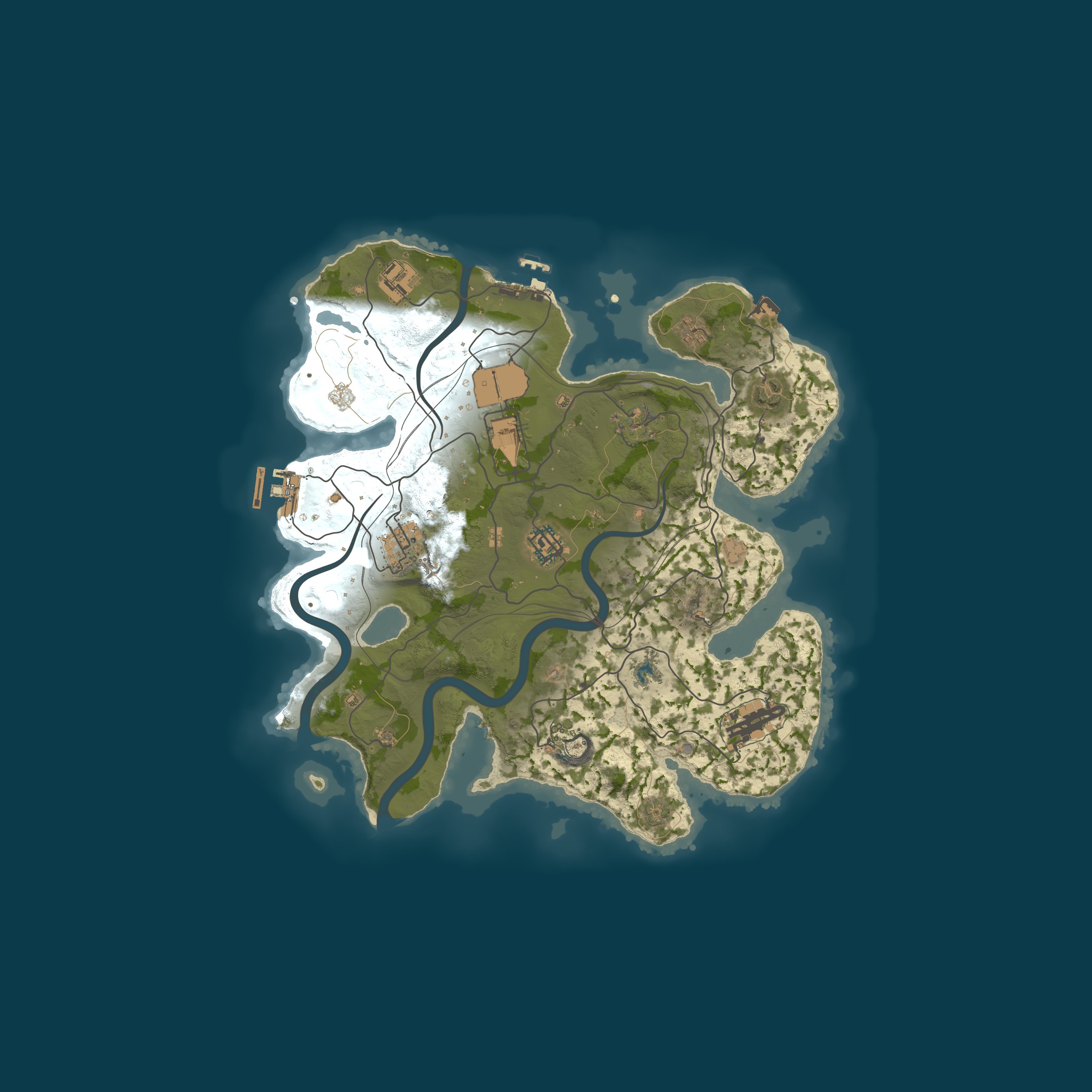 Rust map 3250/1337