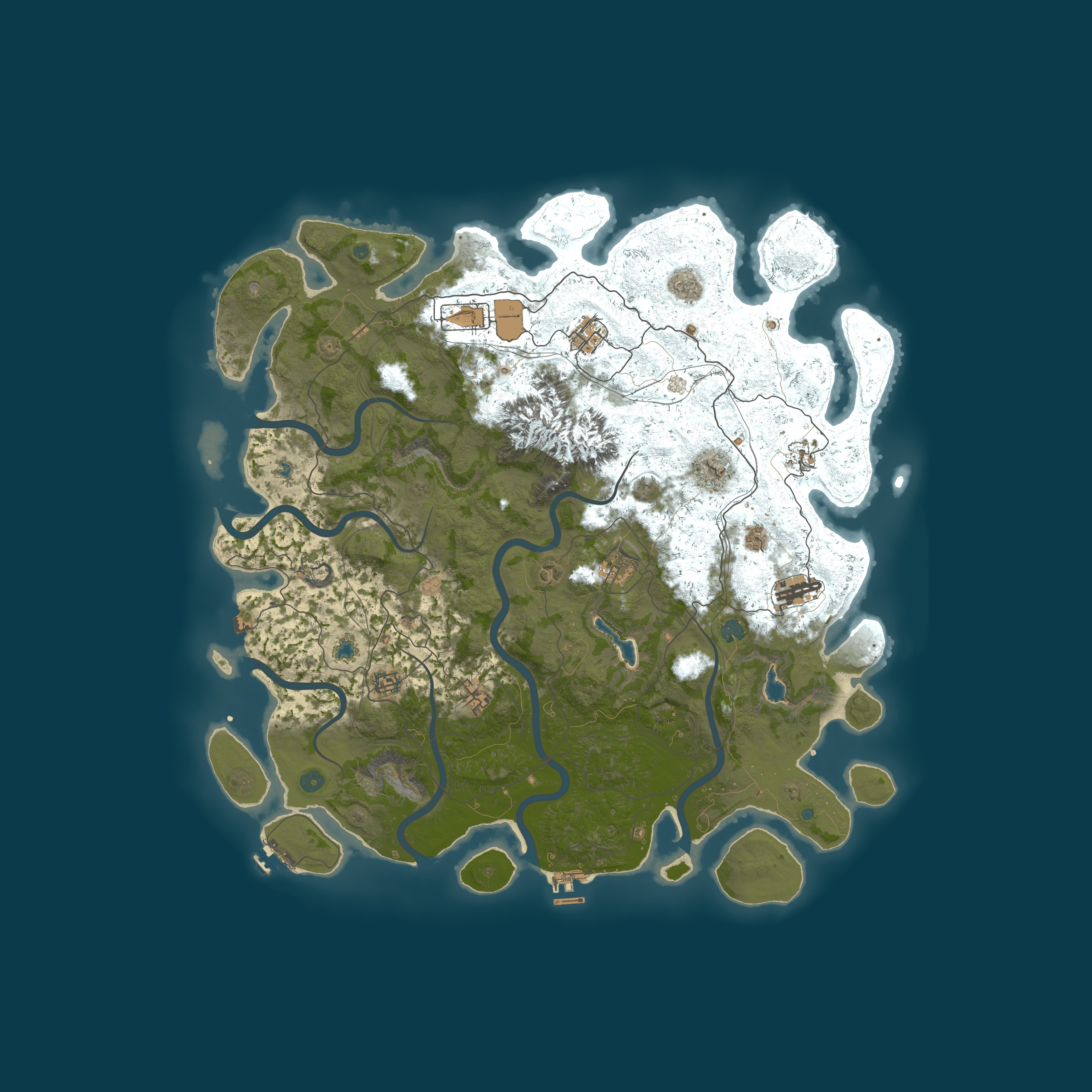 Map for Dead Harbour | PvE Zombie | x5 Loot | Monthly Wipe | 1st Thu