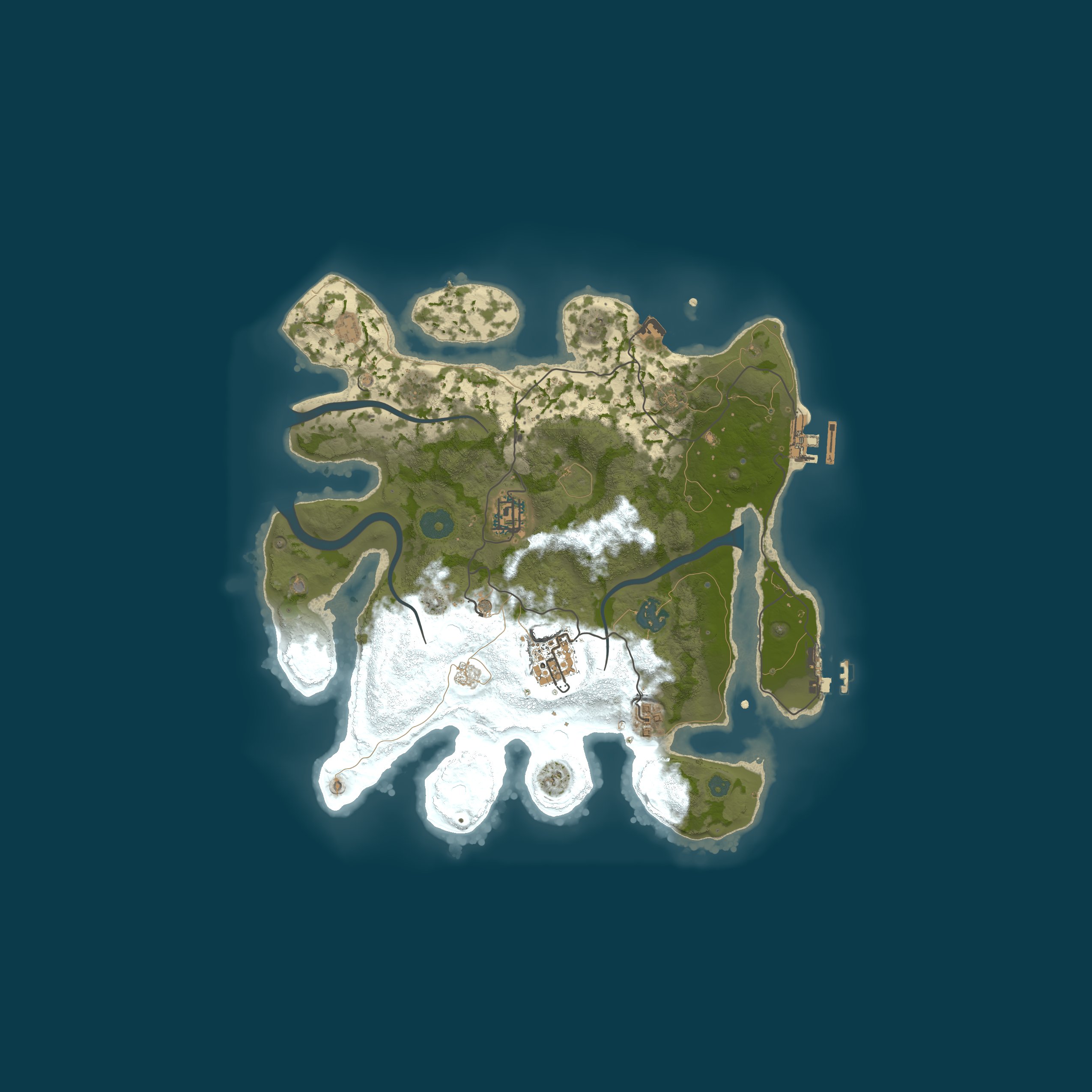 Map for Pine Hosting - Rust Server