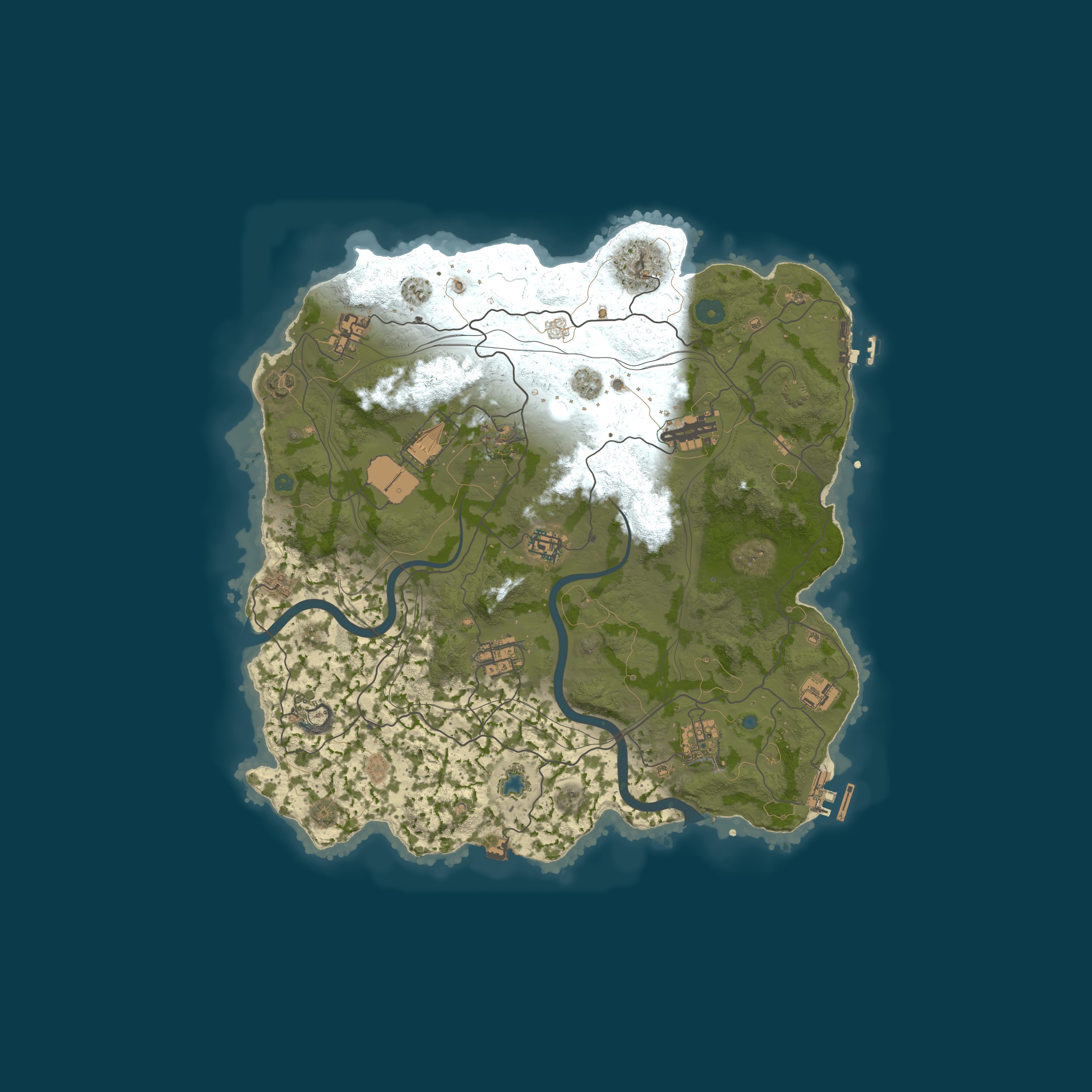 Rust map 3700/1337