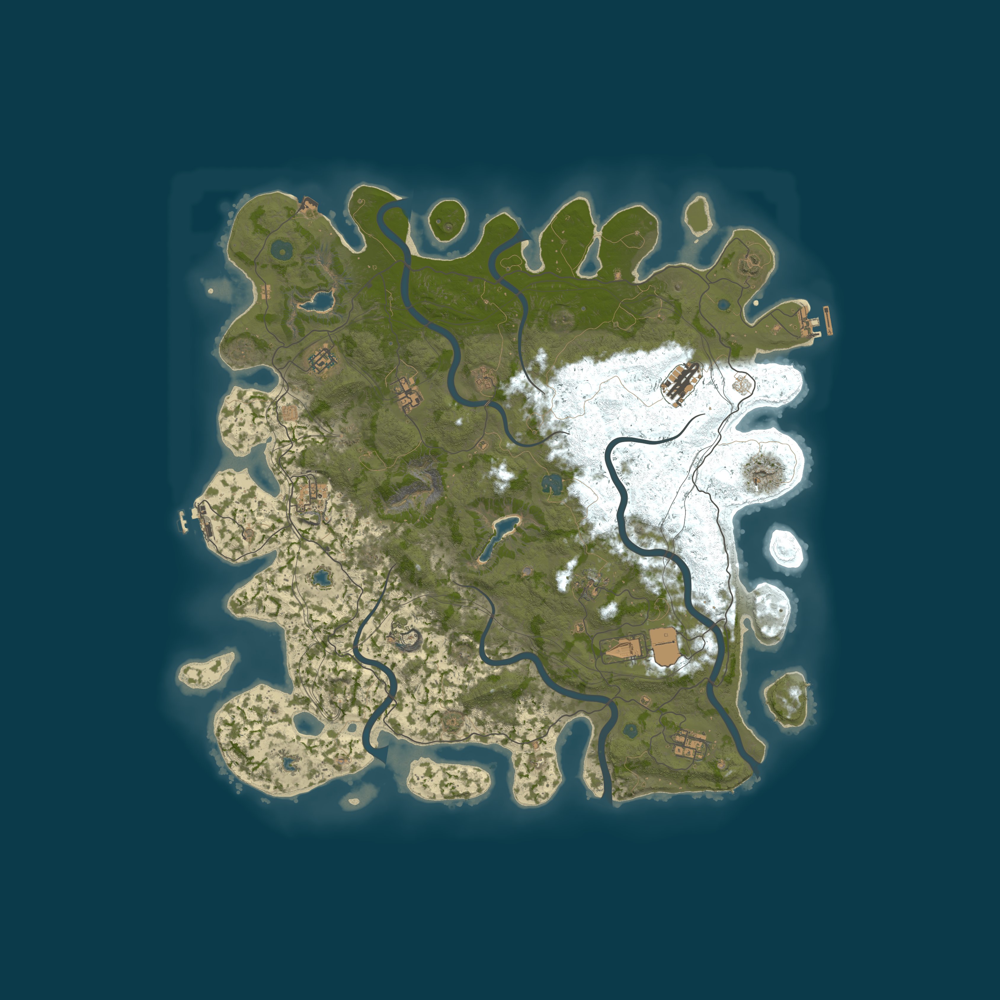 Rust map 4750/1337