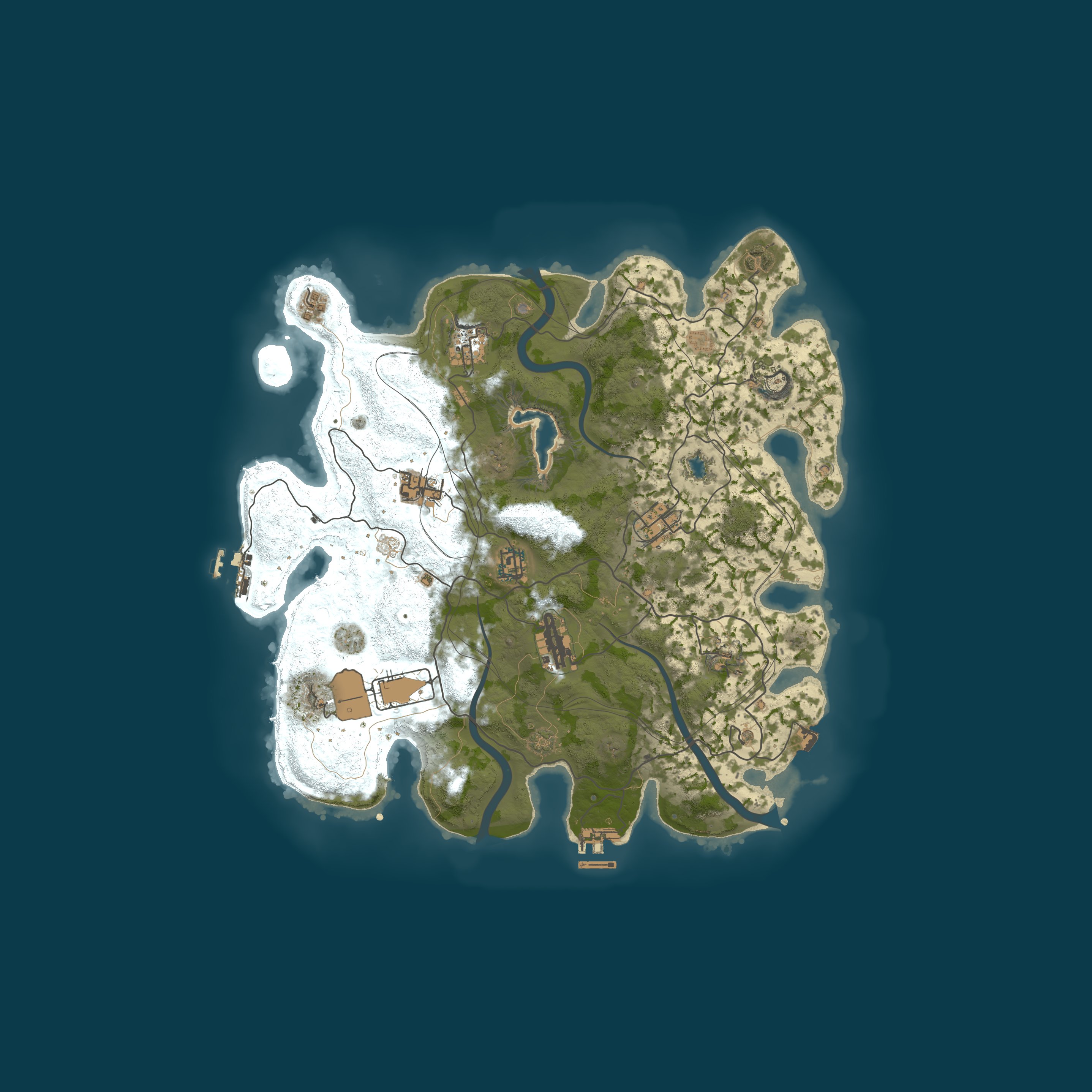 Карта сервера