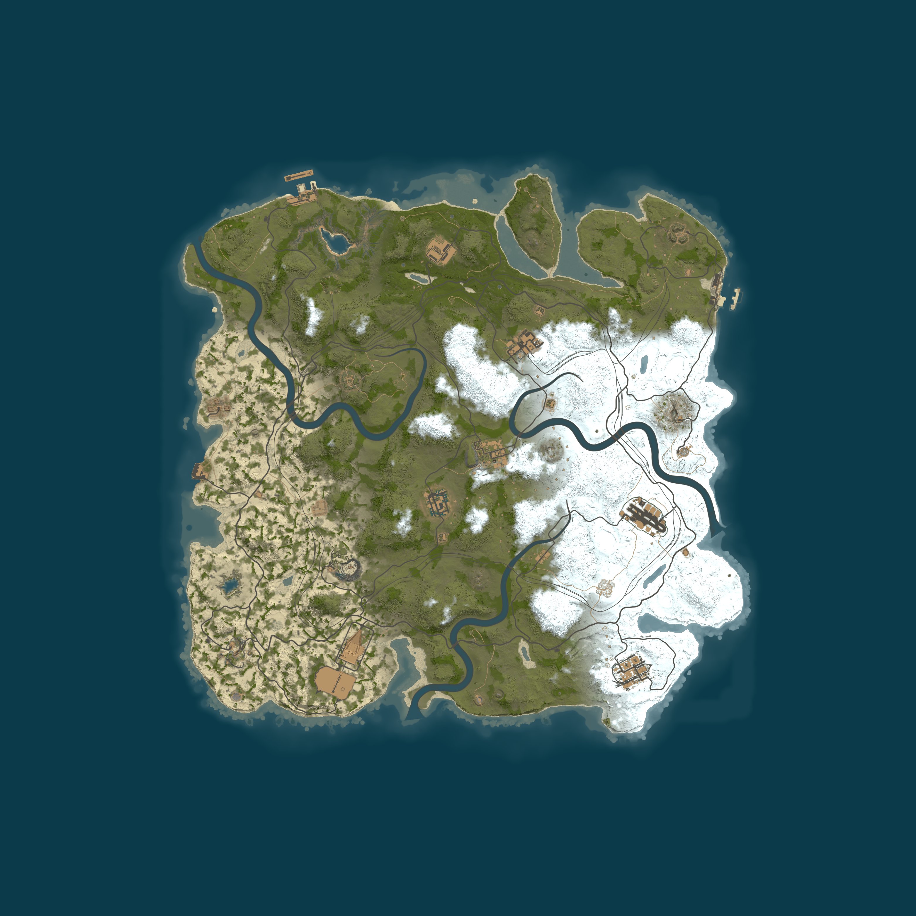 Rust map 4250/1337