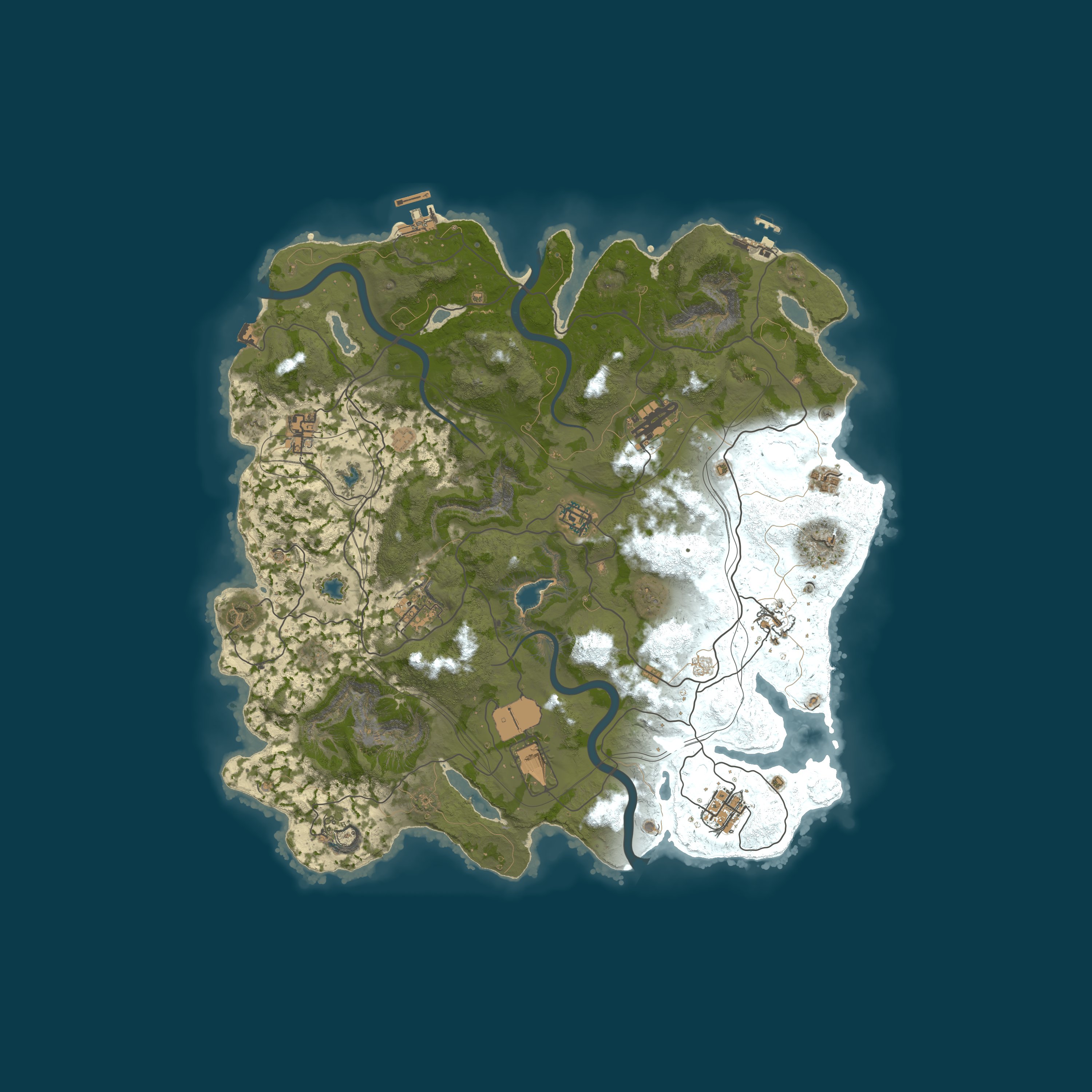 Map for Reddit.com/r/PlayRust - EU Trio