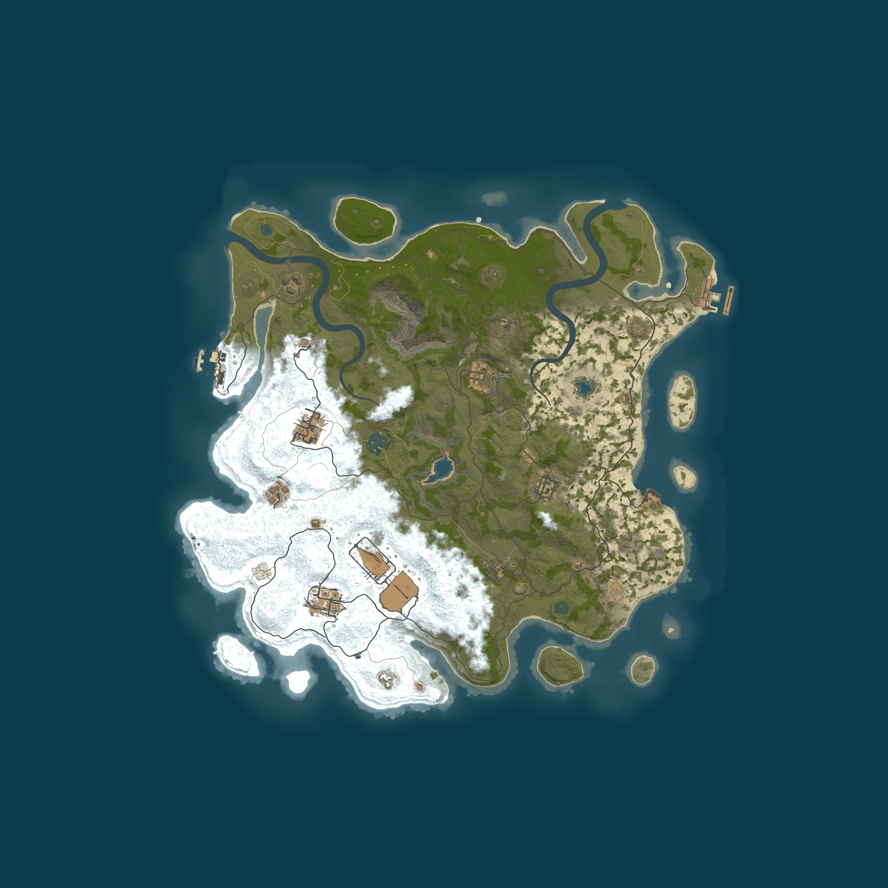 Map for Pine Hosting - Hugz Server