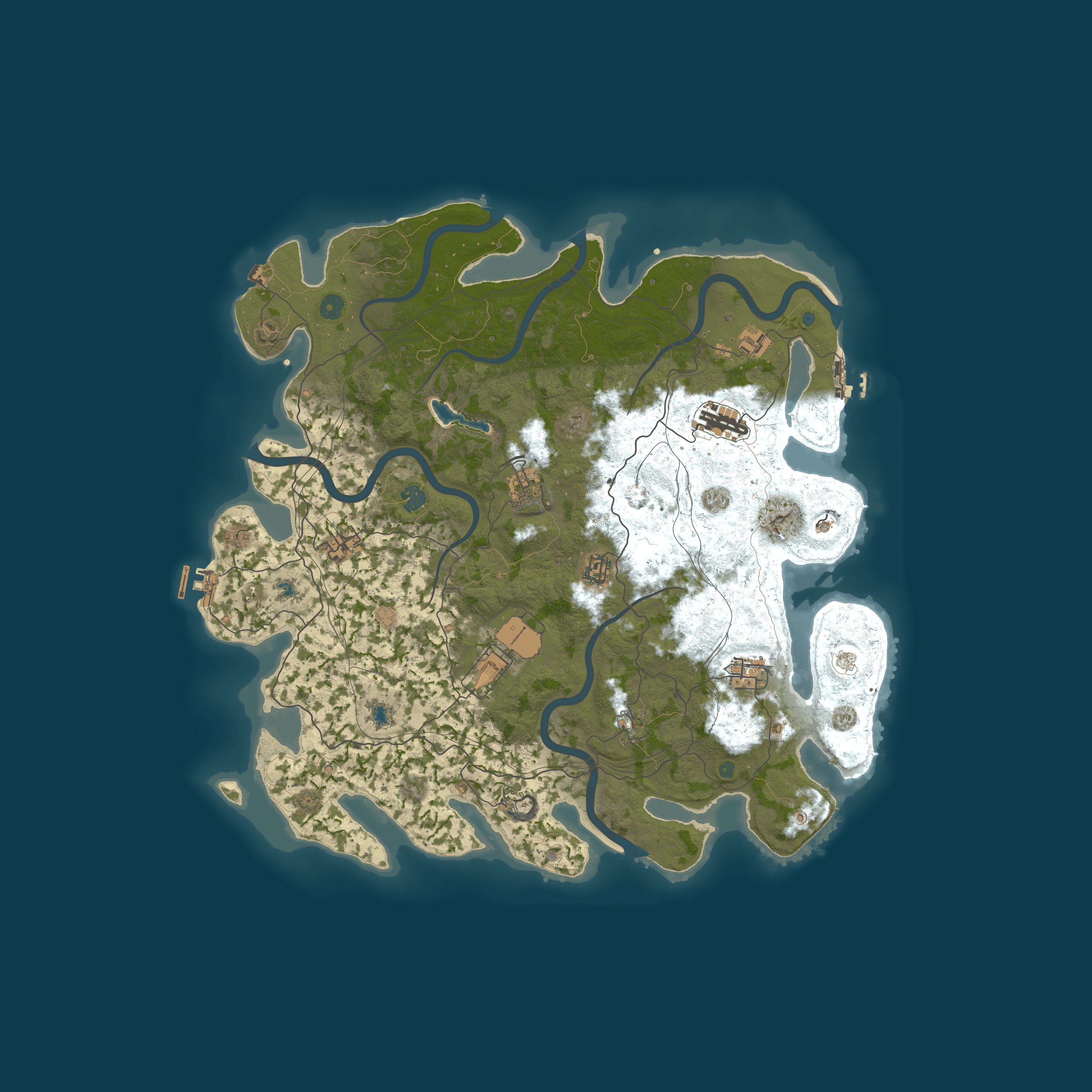 Map for Aqua Staging Branch