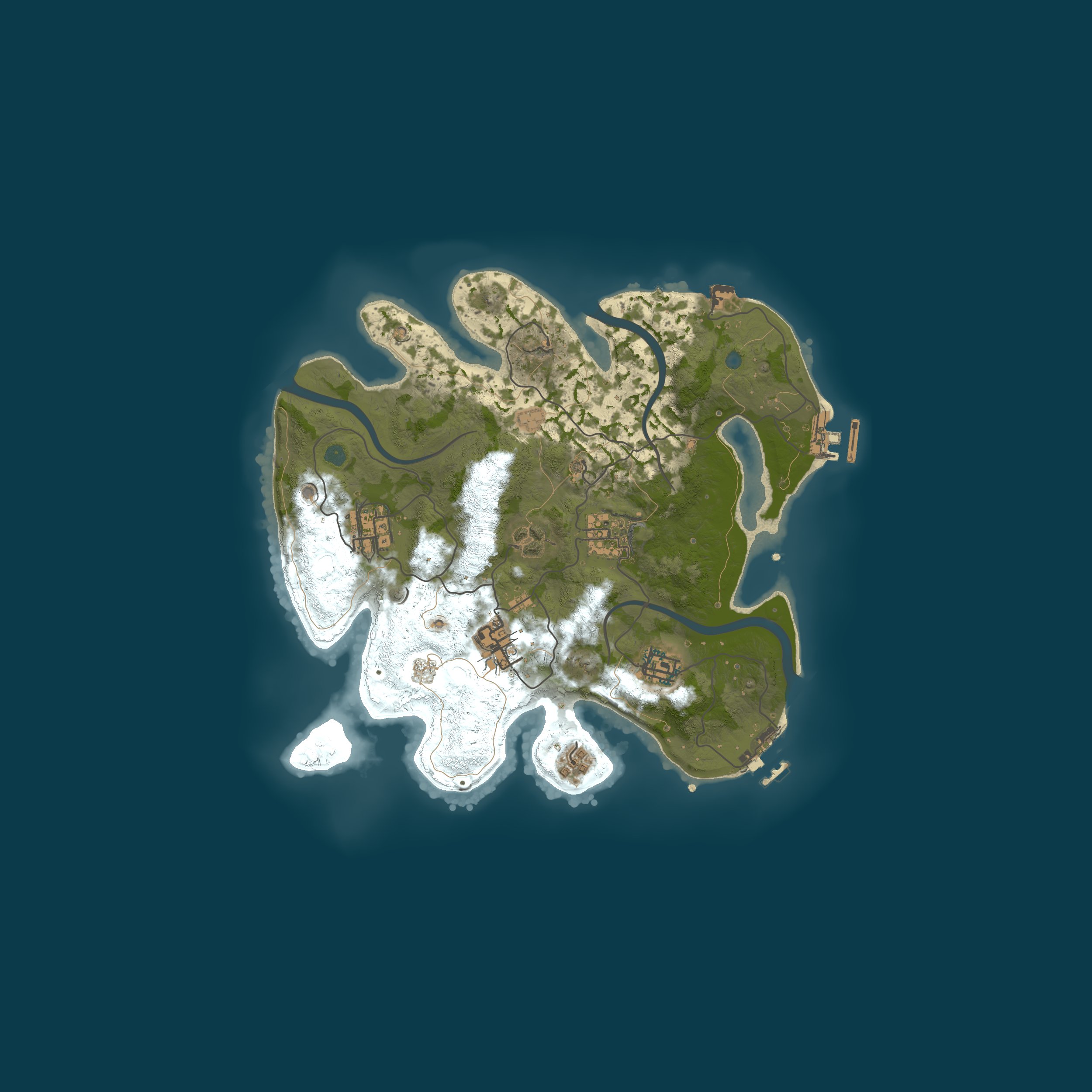 Rust map 3000/1337