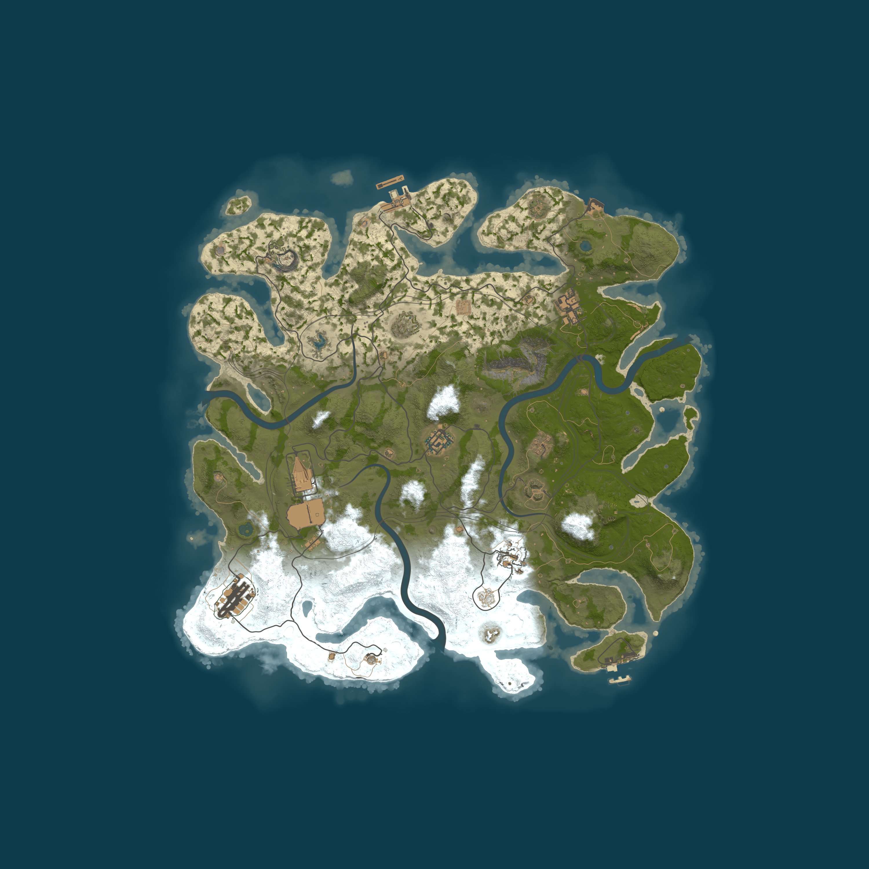 Карта сервера