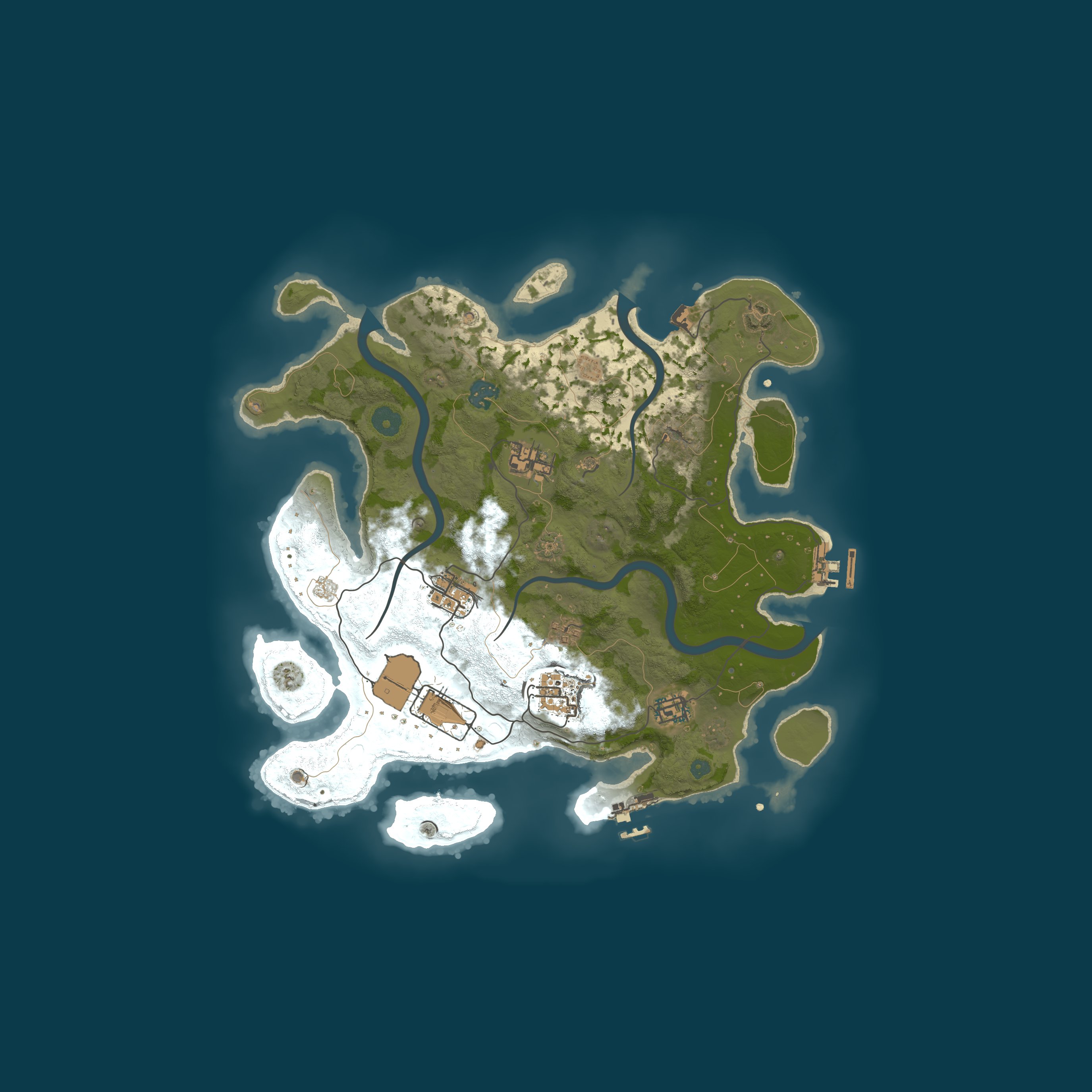 Rust map 3500/975