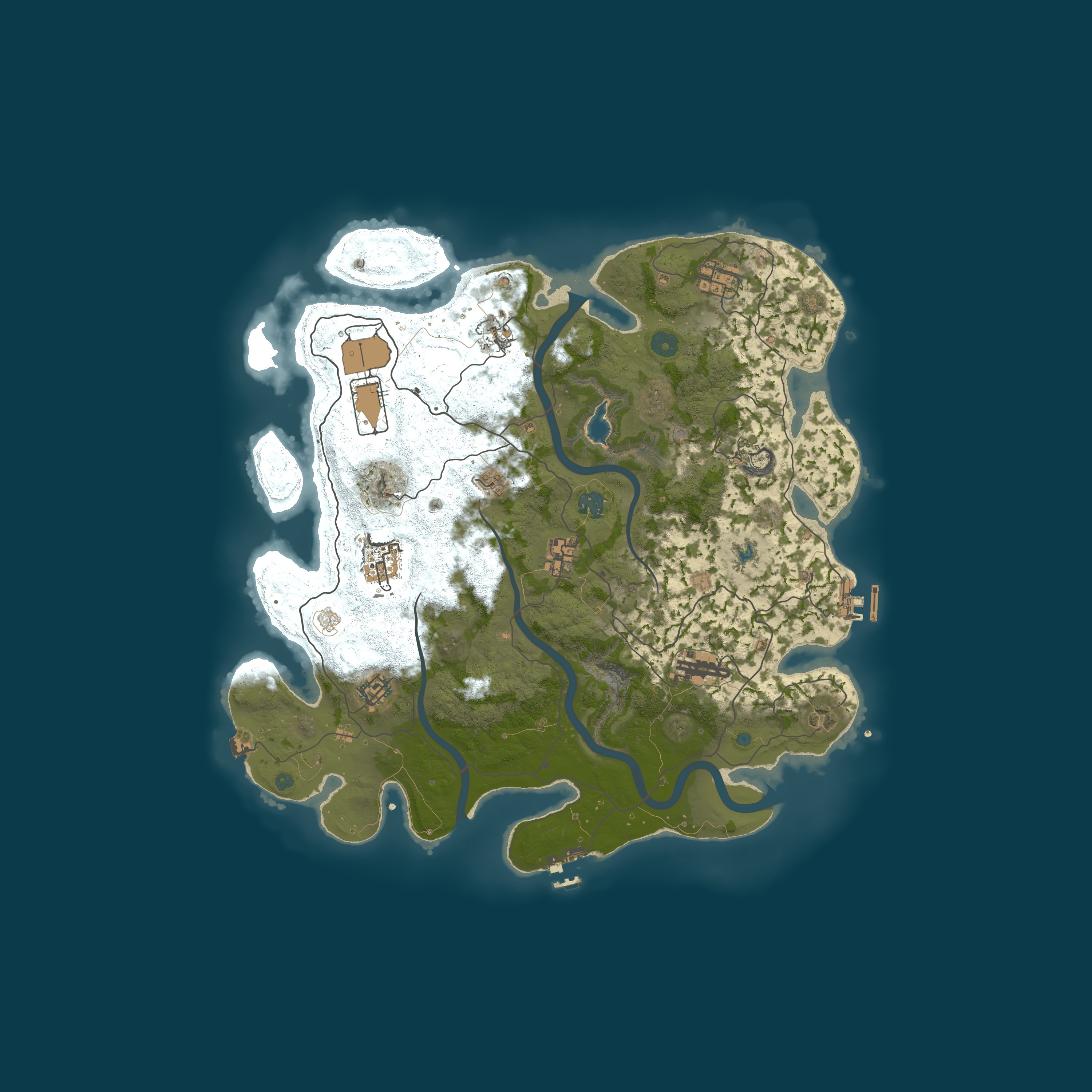 Map for RAG | PVE | Legendary Drops | Custom Weapons | Skills