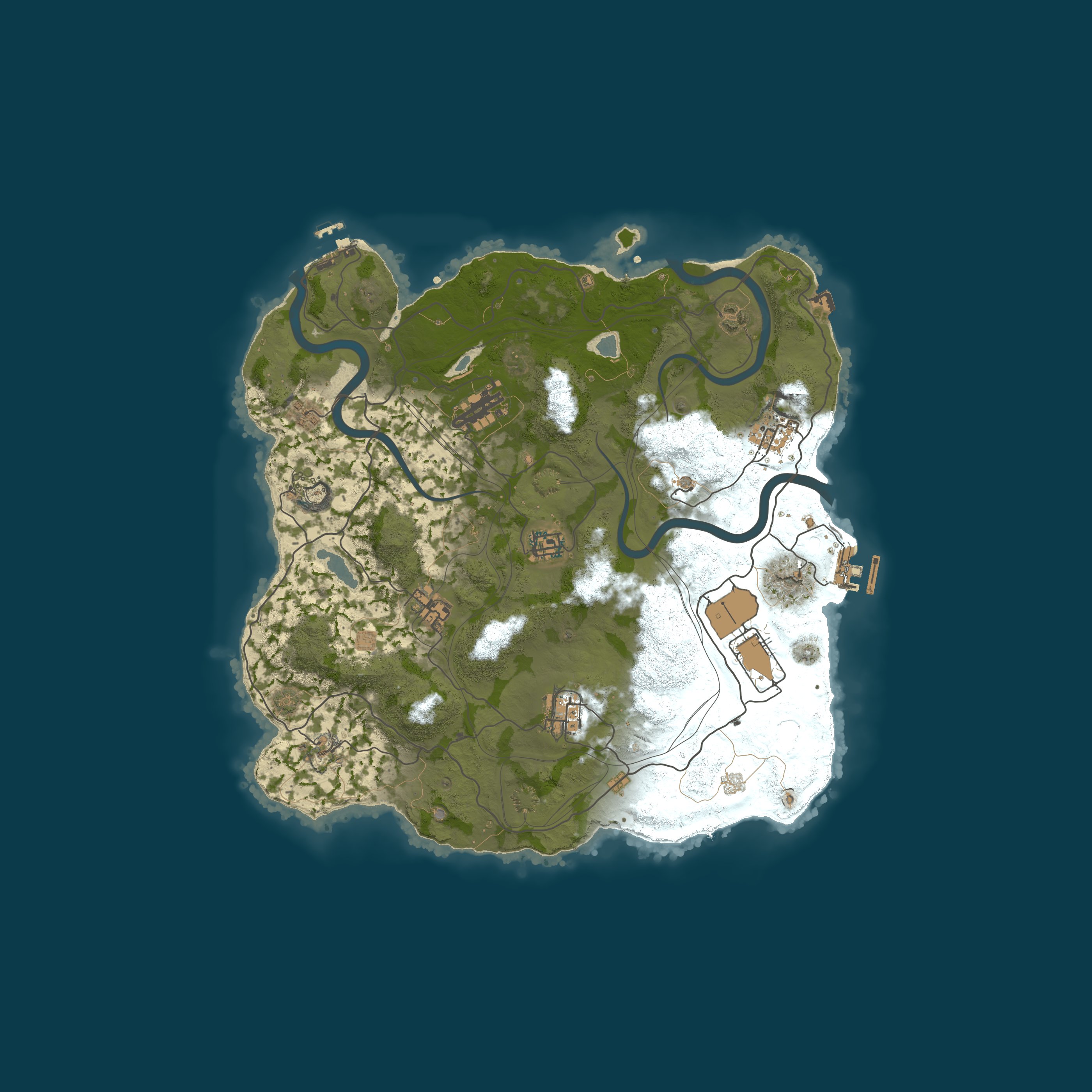 Карта сервера