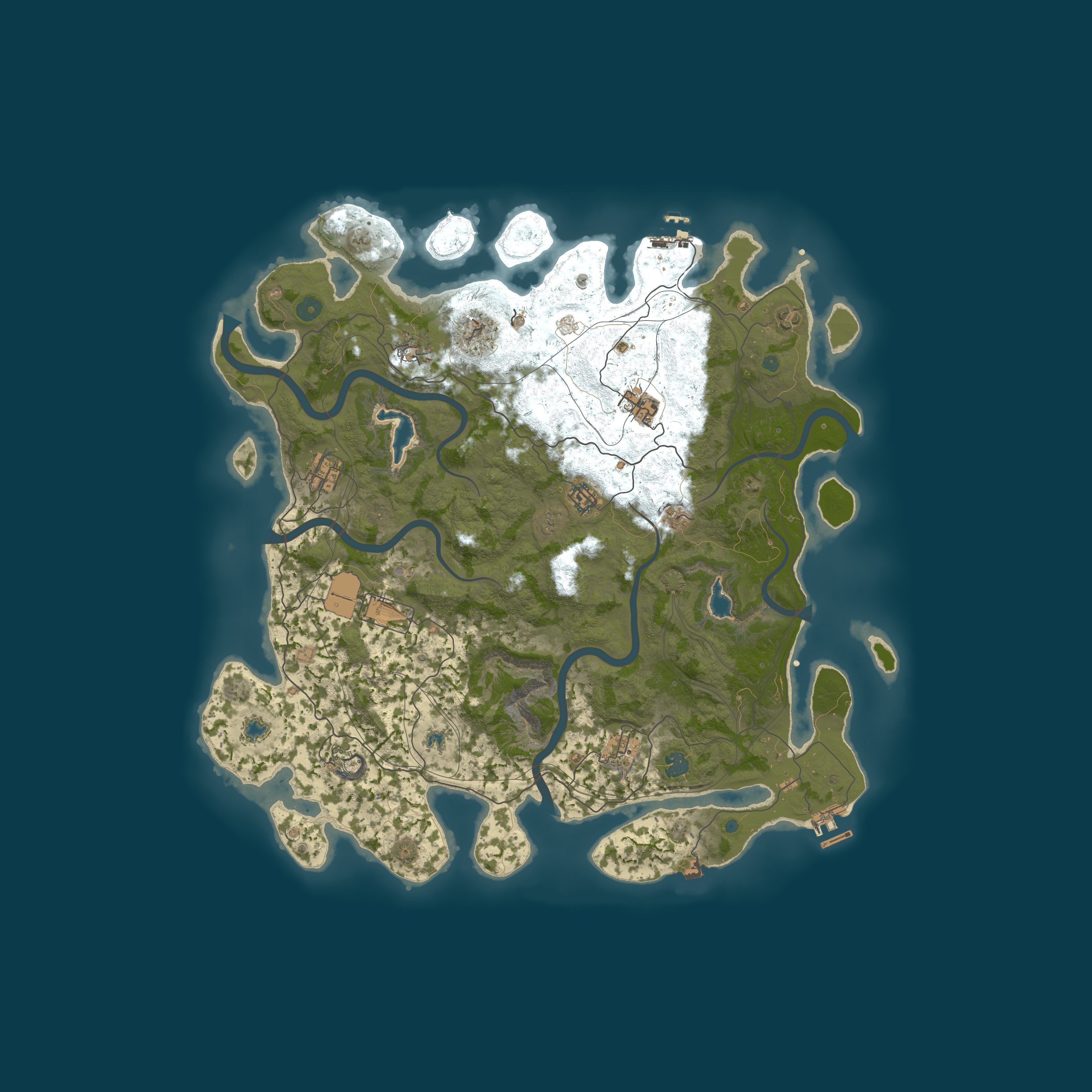 Map for Potato Boys AMP