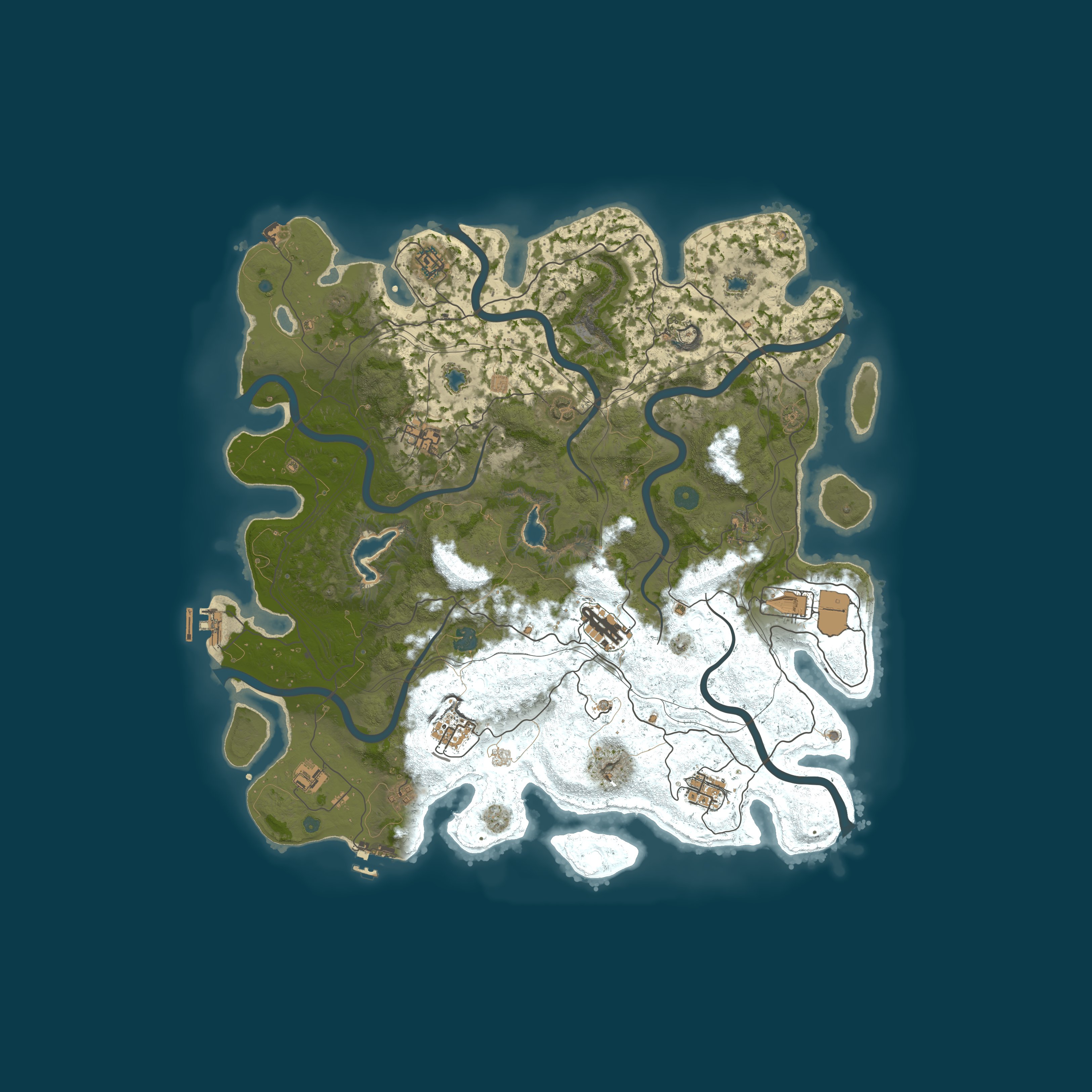 Rust map 4500/1338