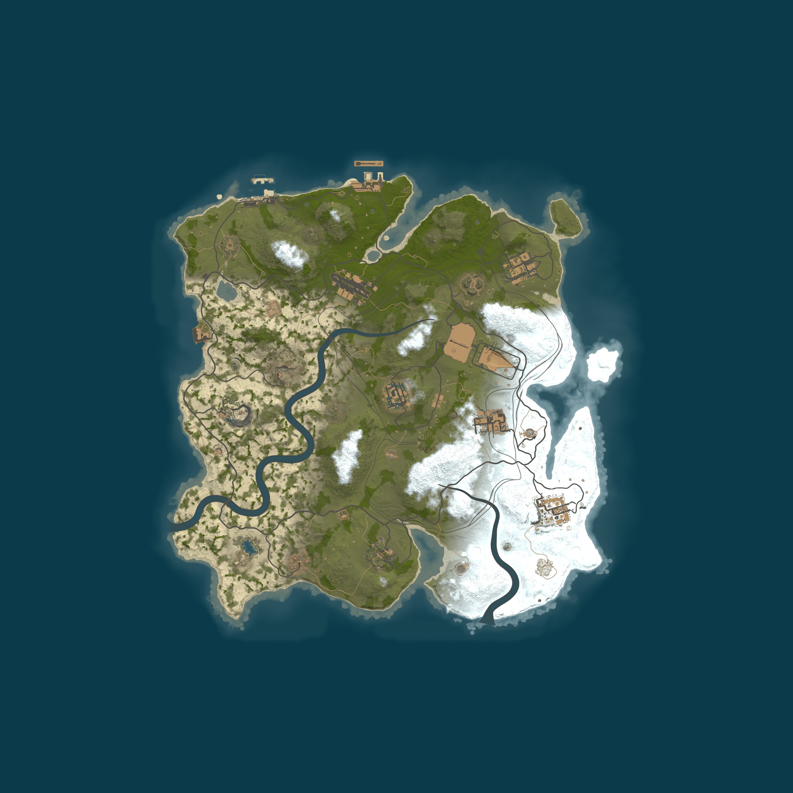 Map for US Limitless 2x Solo/Duo/Trio/Quad|No BP Wipes|Noob Friendly