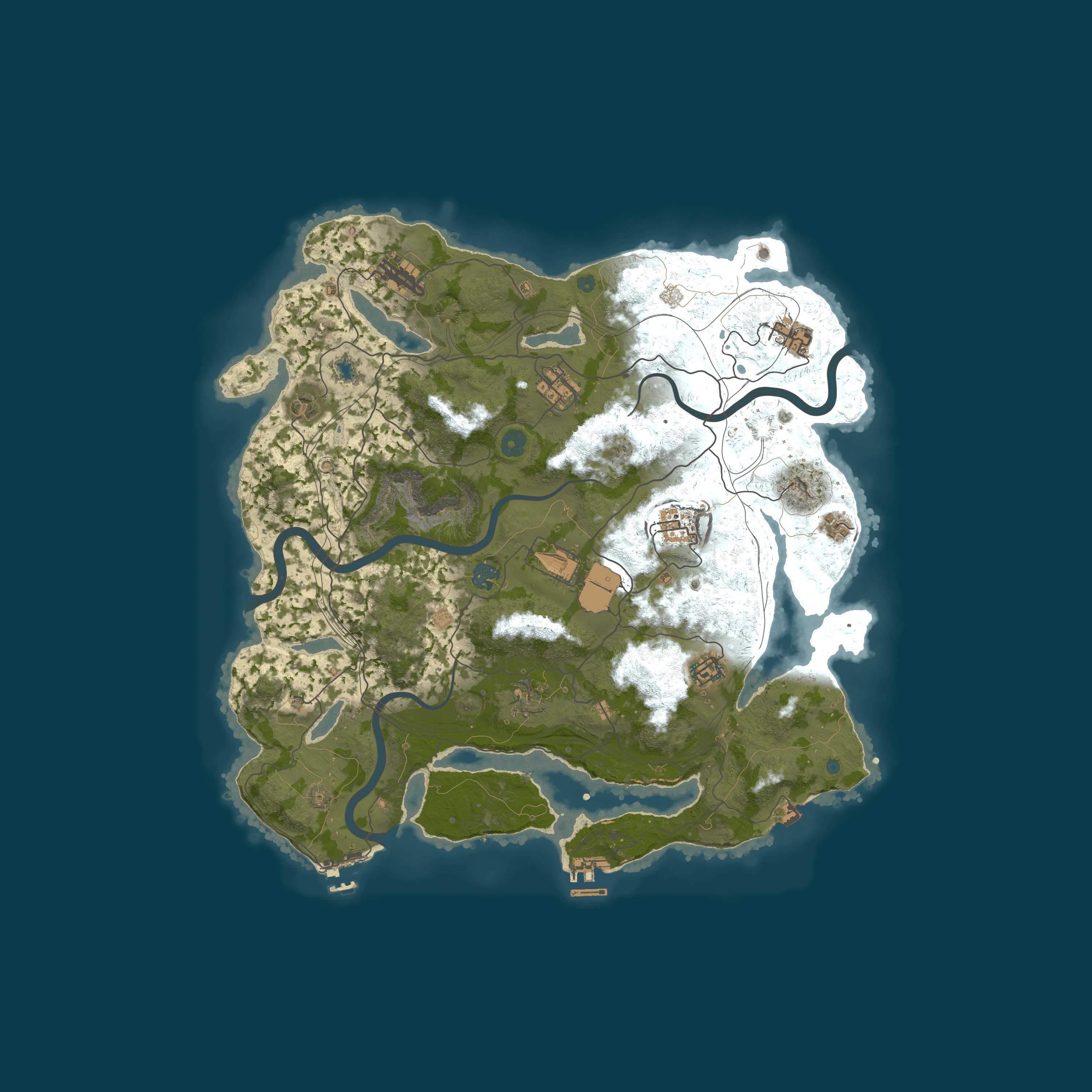Map for Rust4Noobs | Solo/Duo/Trio | Vanilla Monthly | No BP Wipe