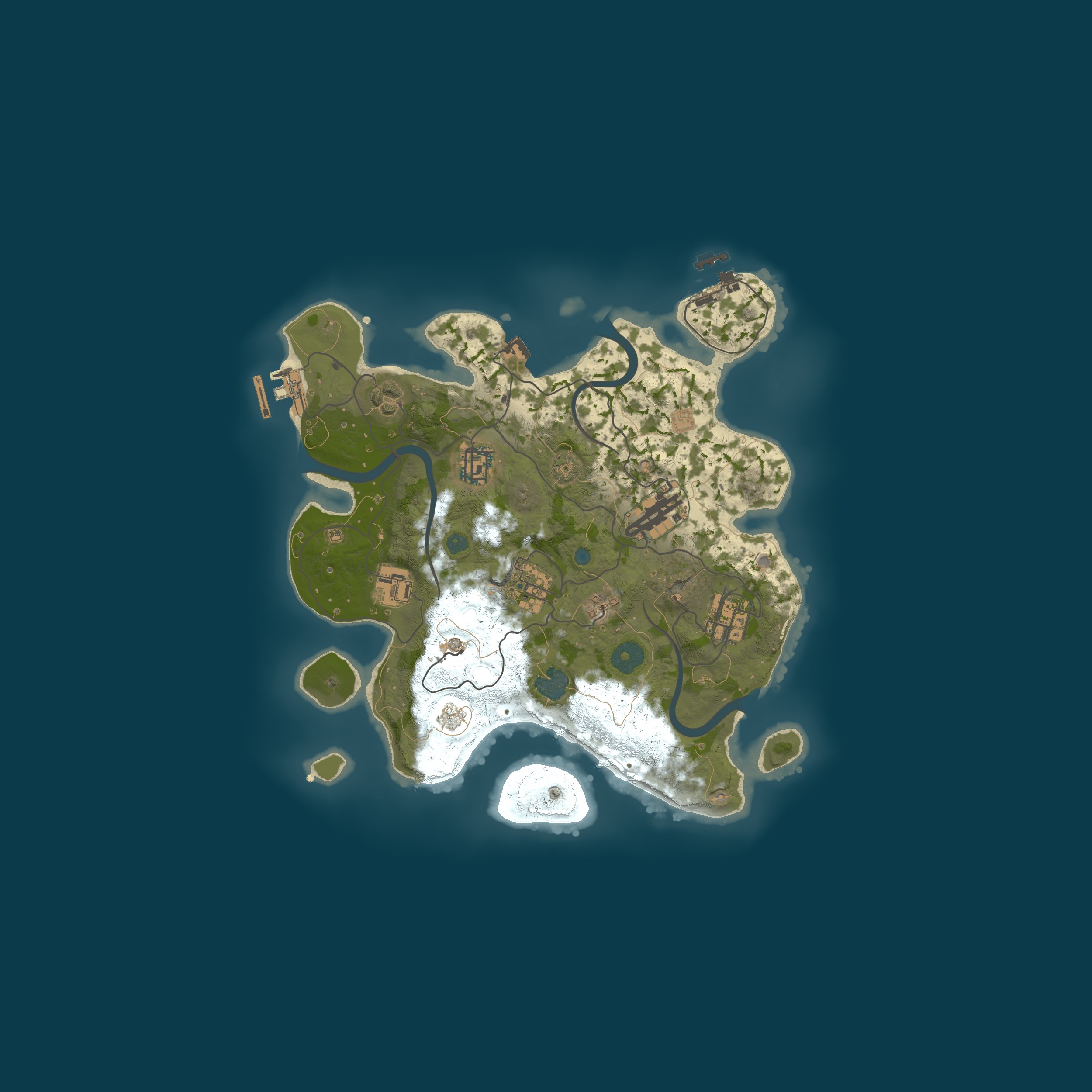 Procedural Map map