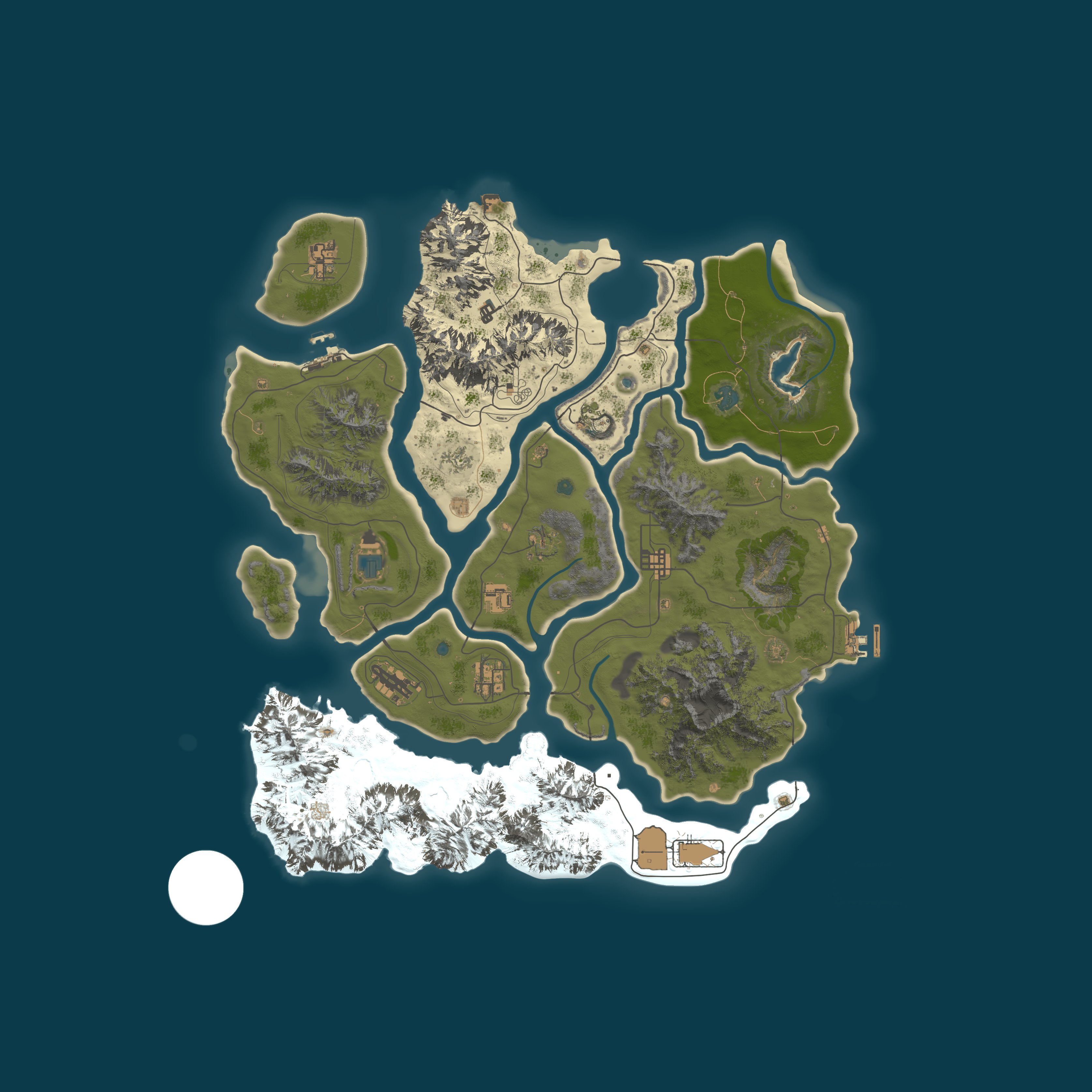 Custom Map, size 4700, seed 121315421