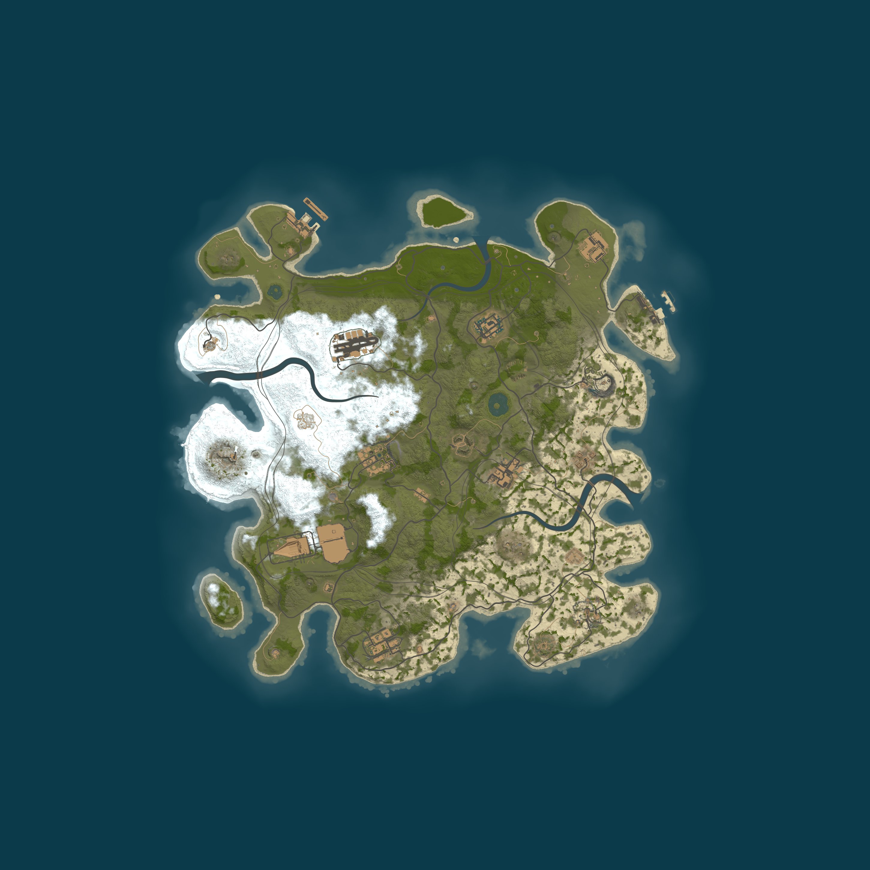 Map for GRAND RUST #1 [SOLO | X2 | FRIDAY] Wipe 07.08