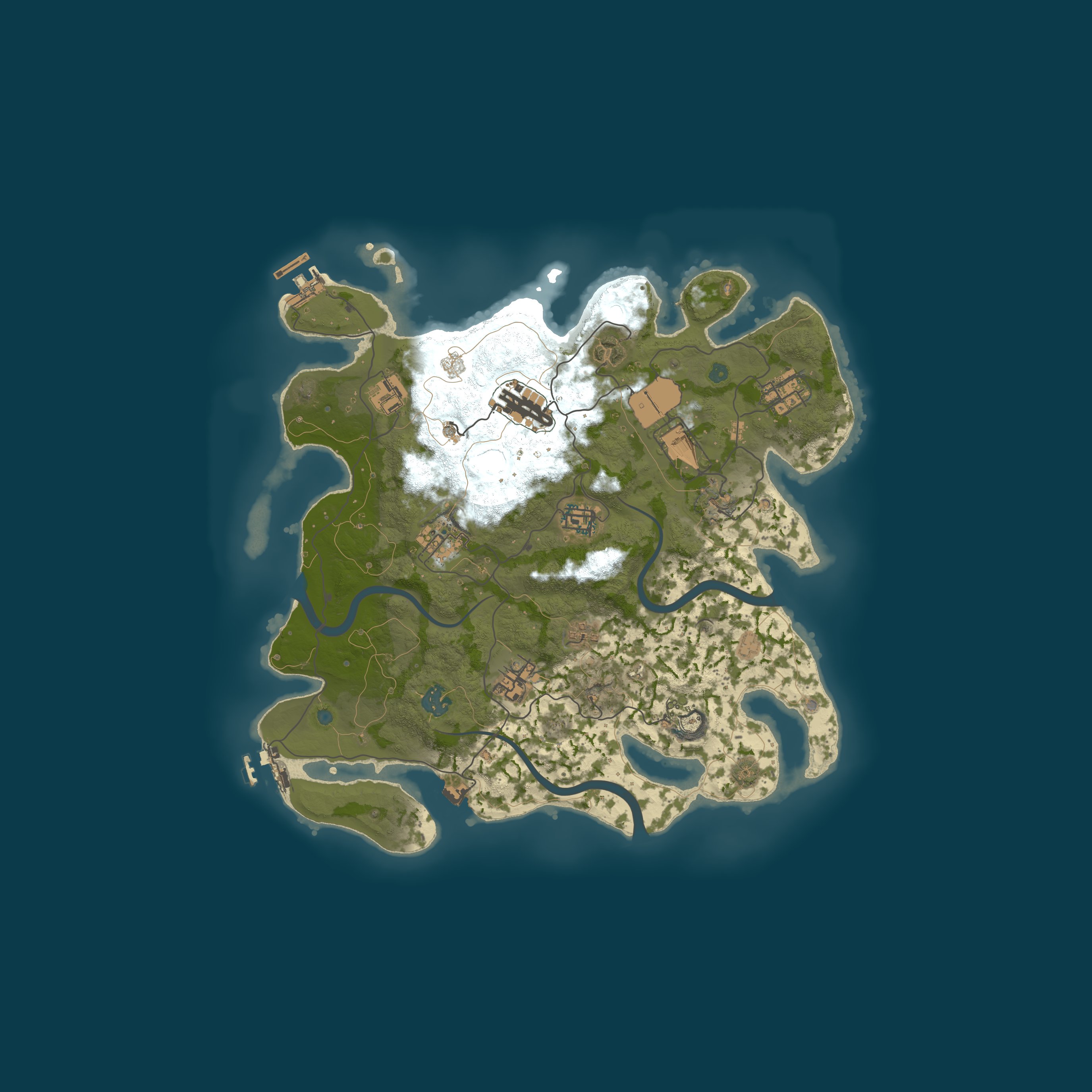 Map for [EU/CZ/SK] ZeddiHub | PVE | Beginners [NO RAID, LOOT++]