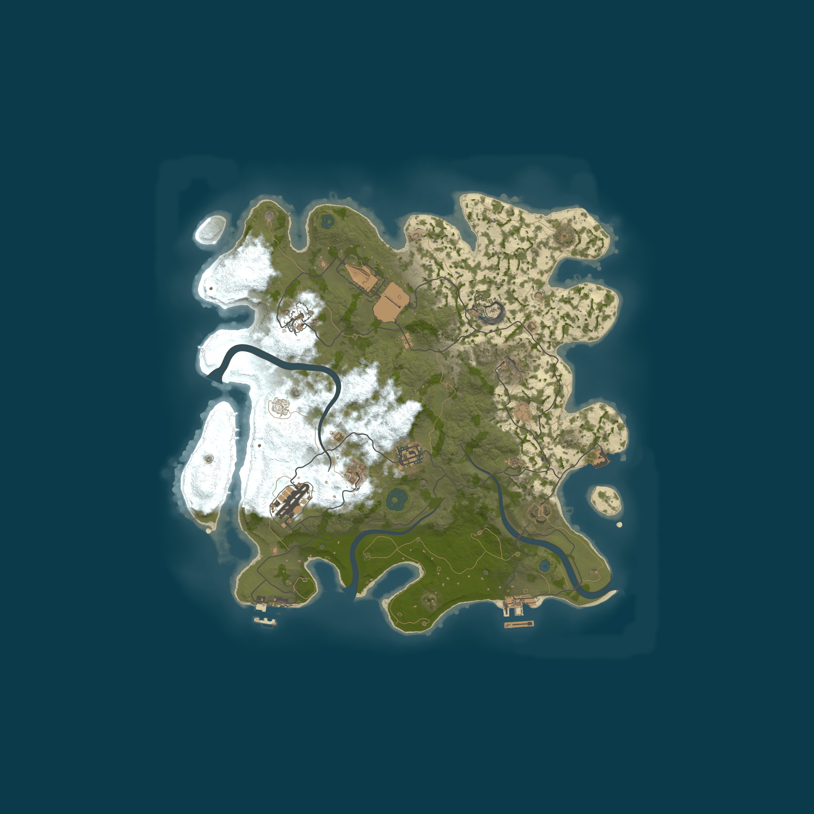 Map for ButtHurt 10x Hybrid Half PVP Half PVE