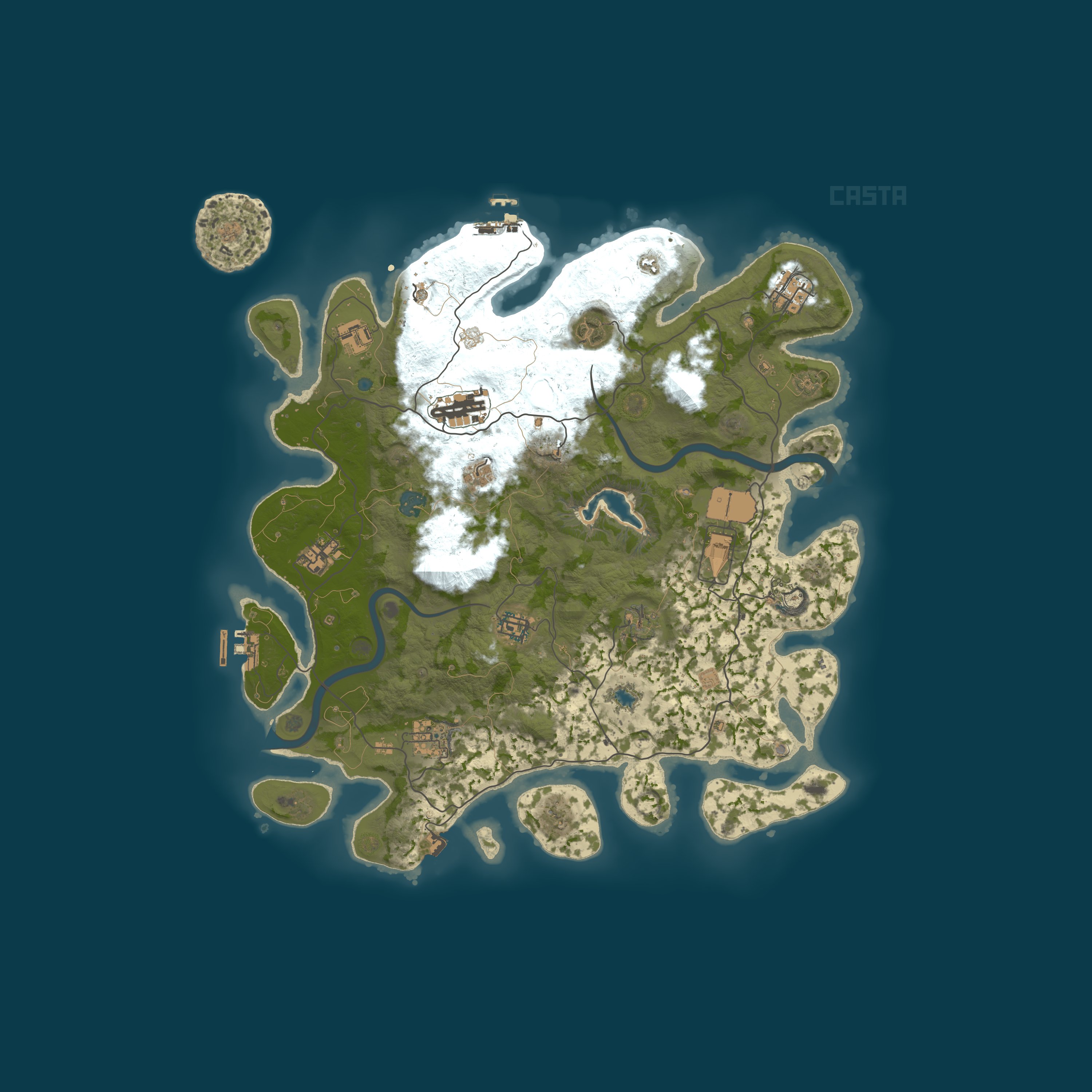Map for Rust Casta Max3 [X3/X6|TP|KIT|RPG]
