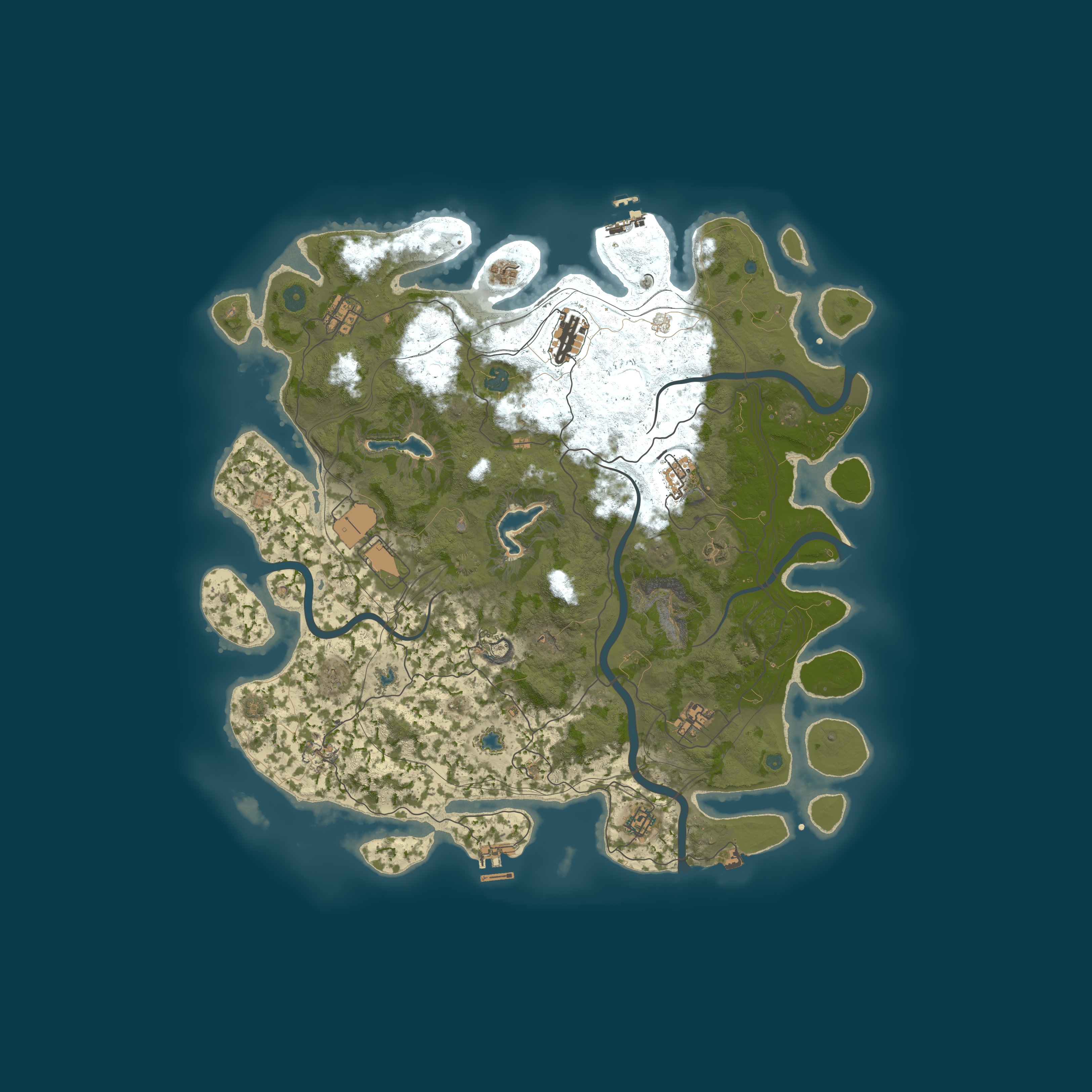 Карта сервера