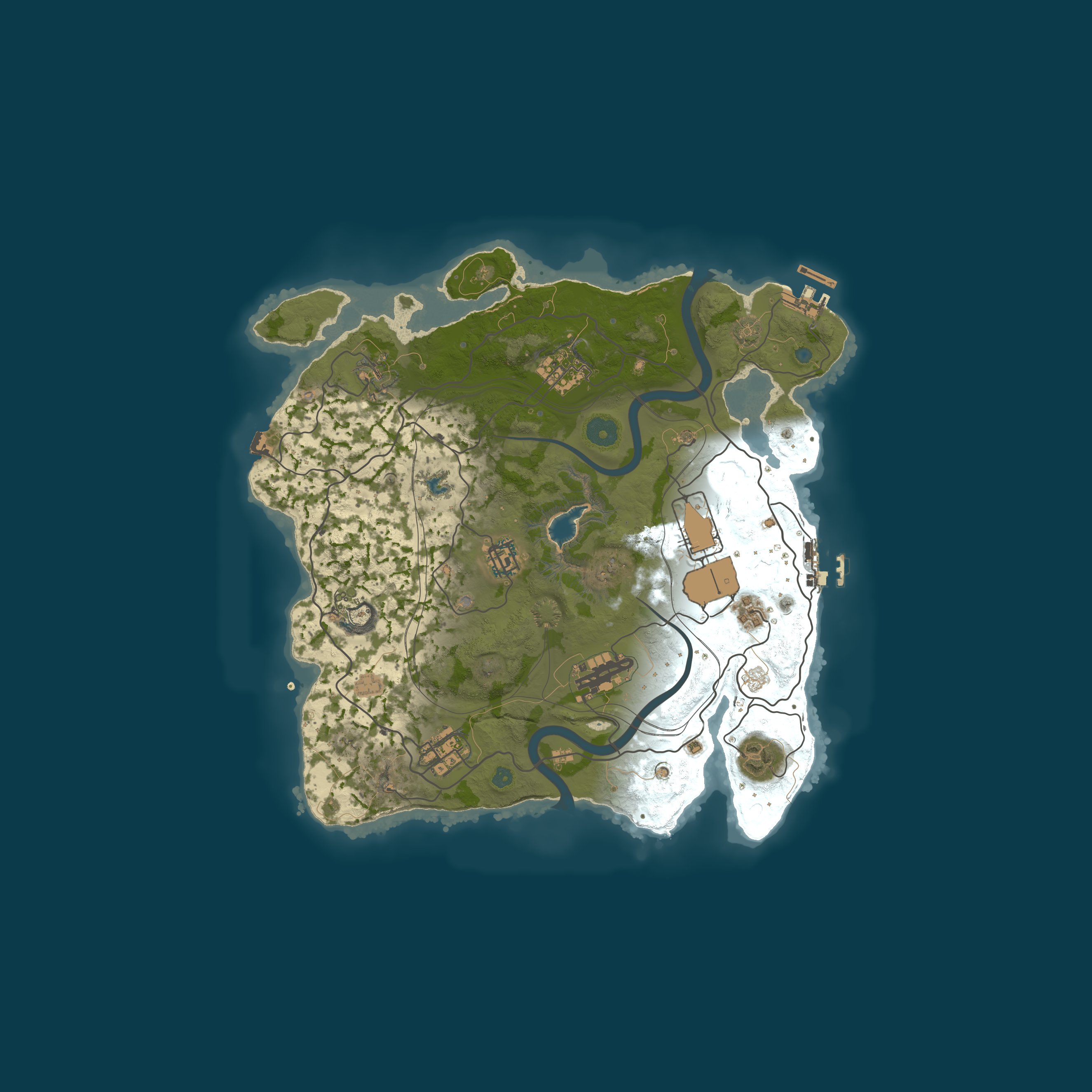 Map for MINICOPTER / HELICOPTER TRAINING