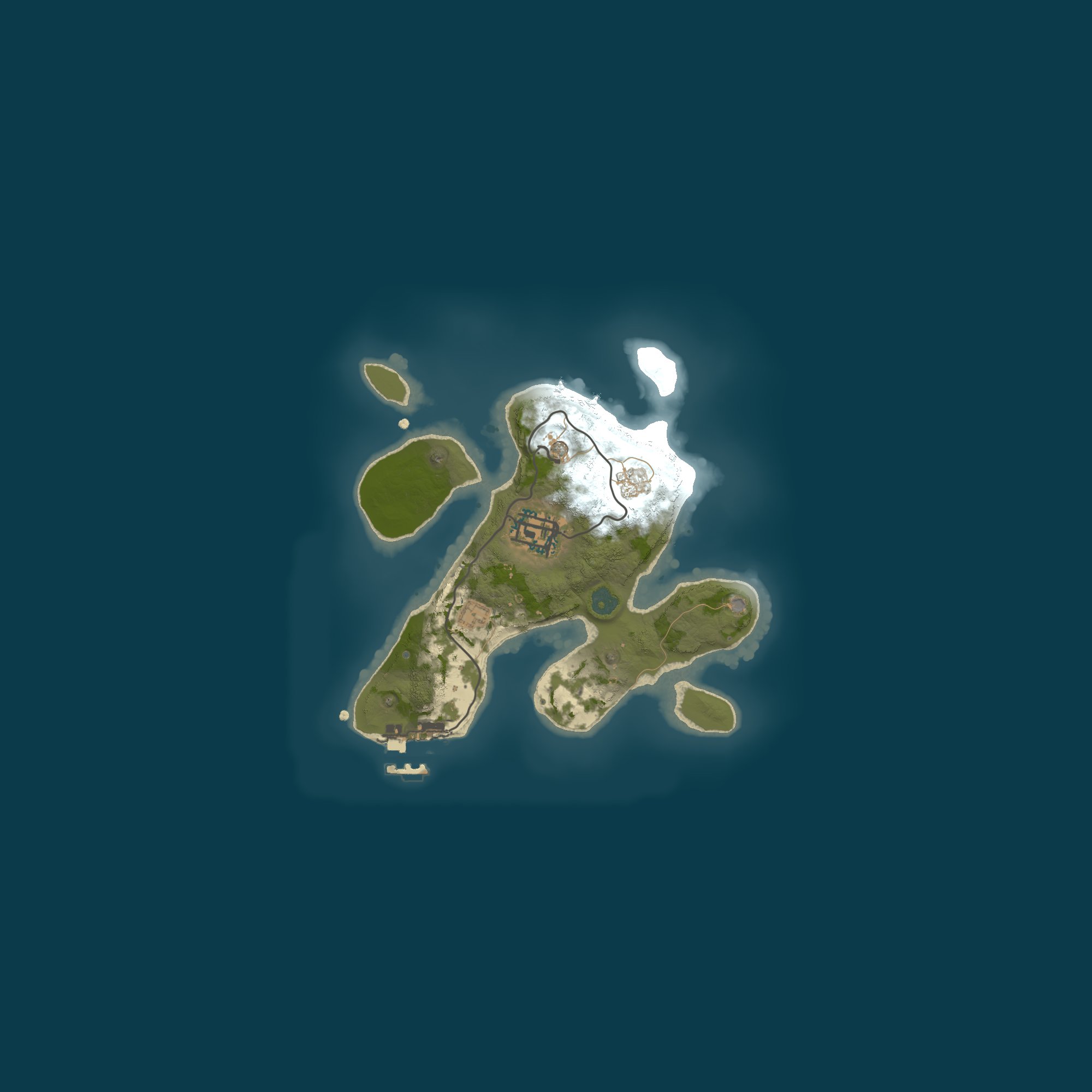 Map for Snail Trail 10000000x | Kits| Loot++| PVP| Building | Battlefie
