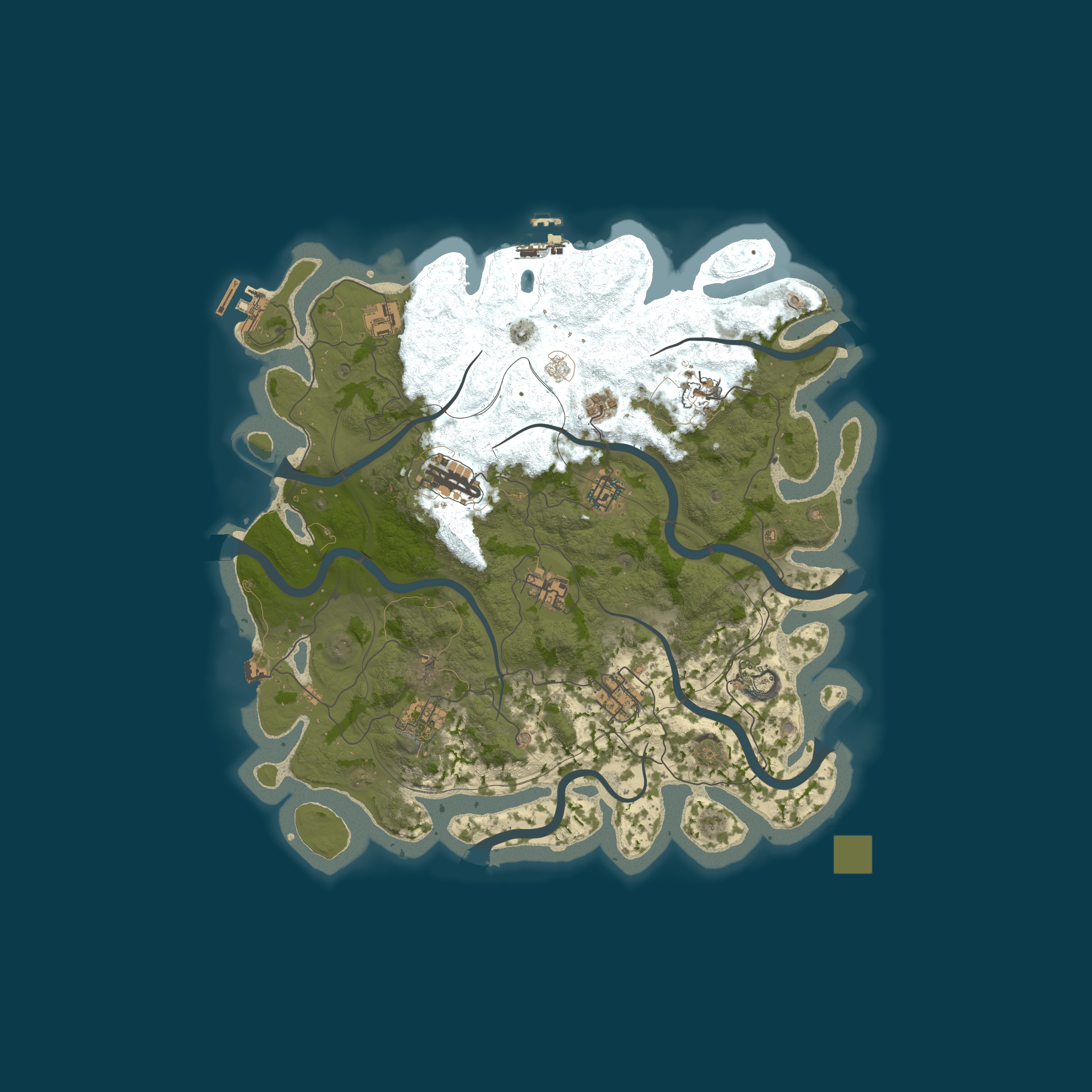 Procedural Map (Optimizado)