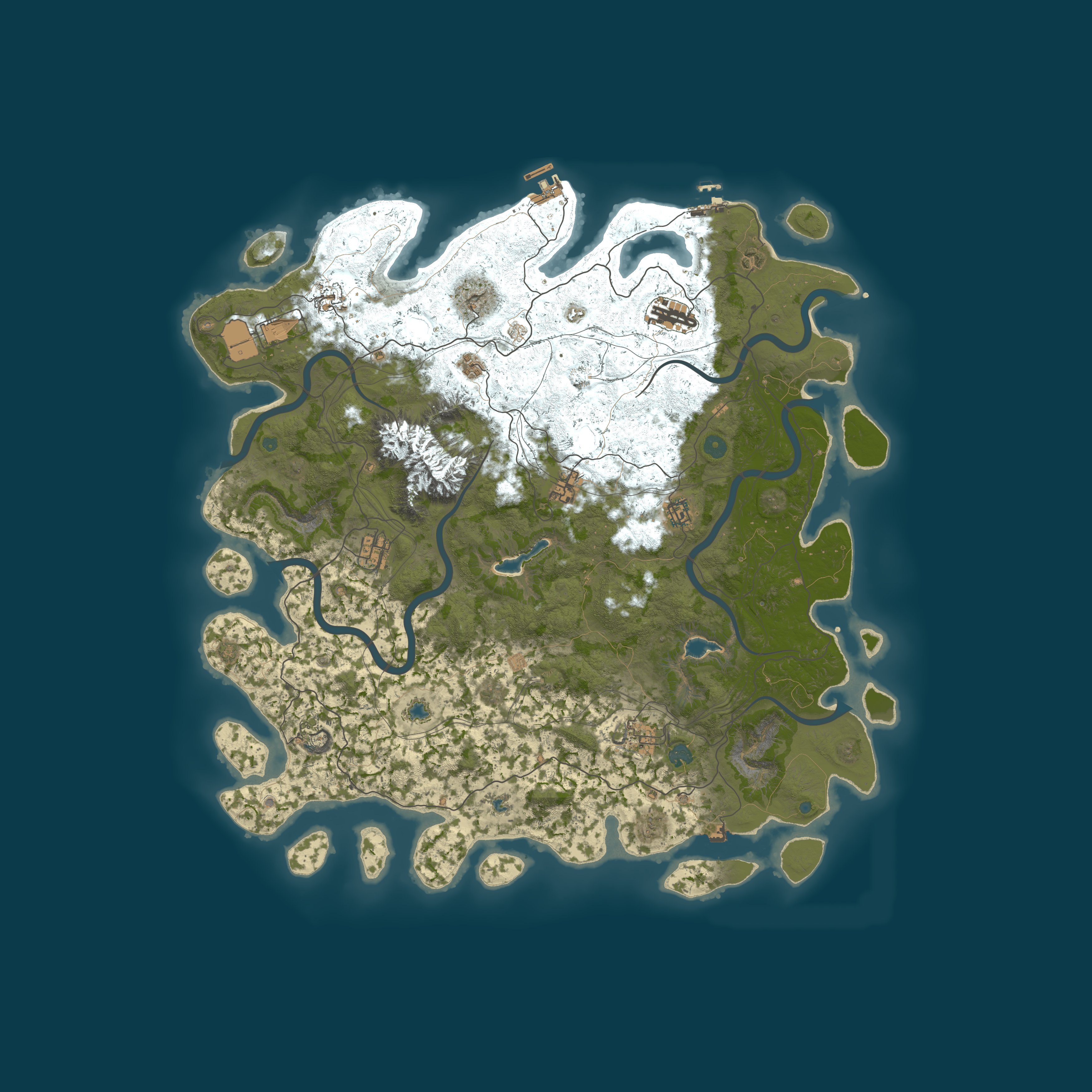 Map for Comradery Bros