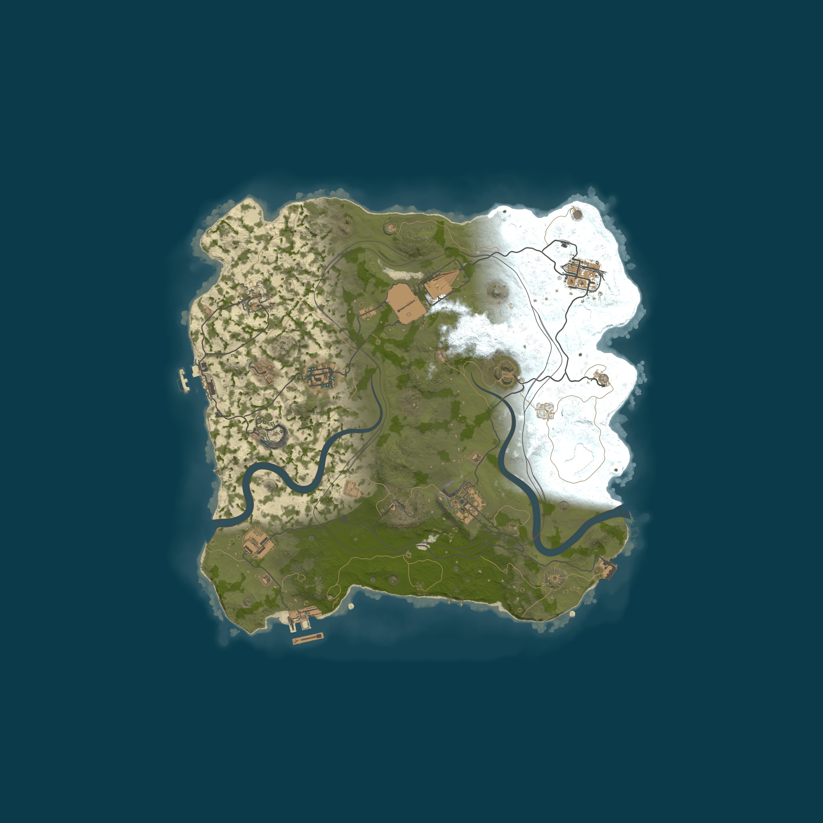 Rust map 3250/34732