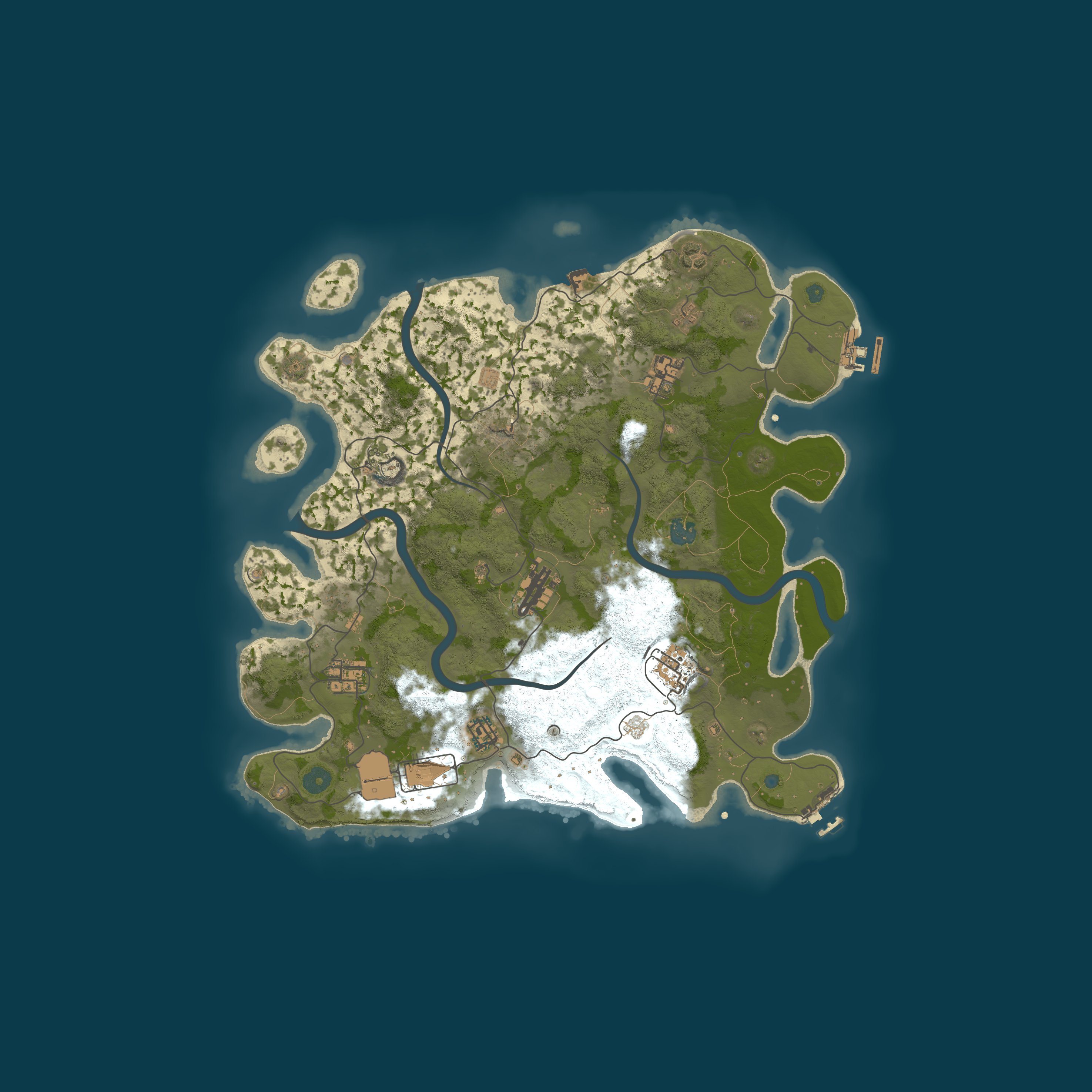 Map for MANGO RUST X2 | VANILLA+ | NEW | WIPE 07.05 | NOOB FRIENDLY