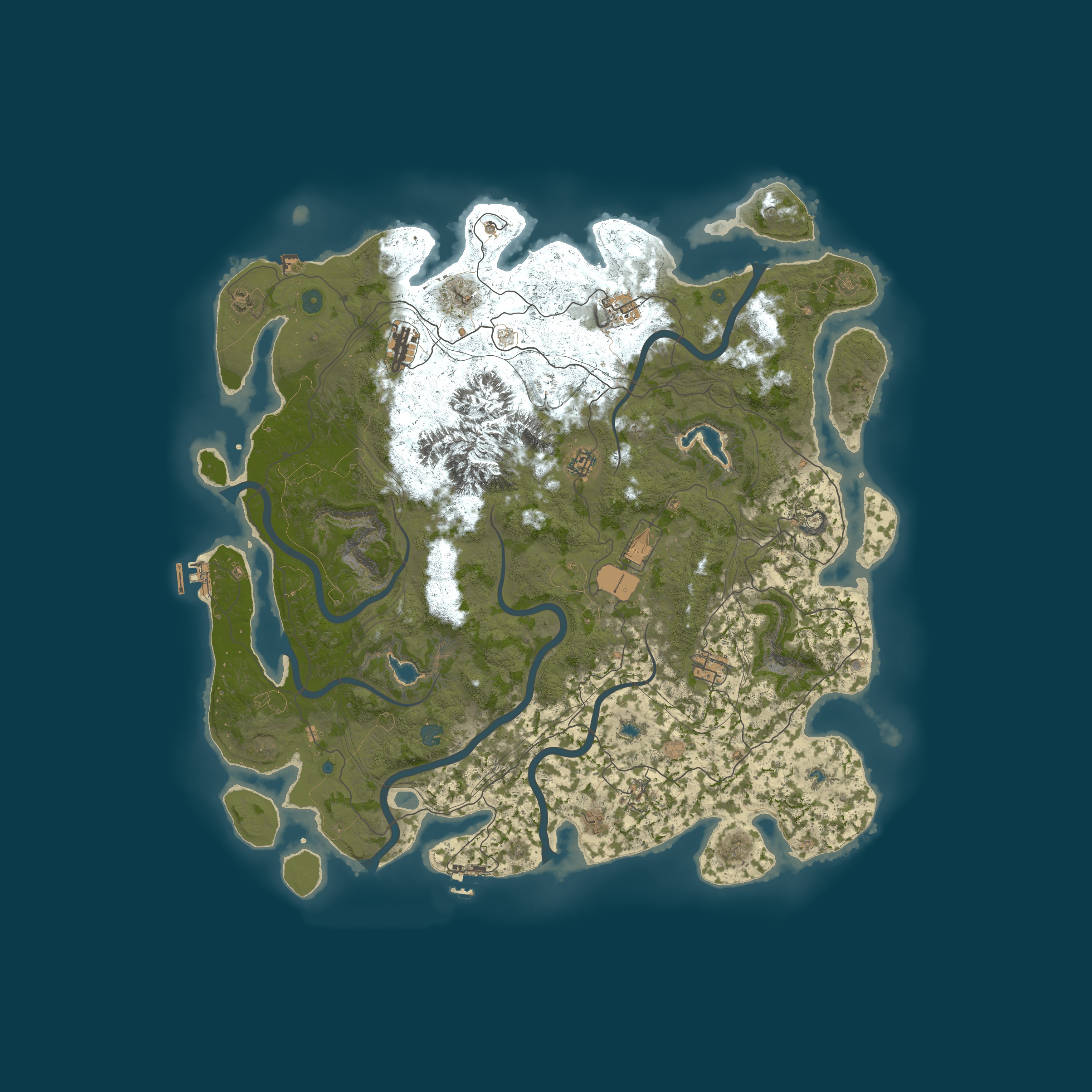 Map for Apocalyptic journey