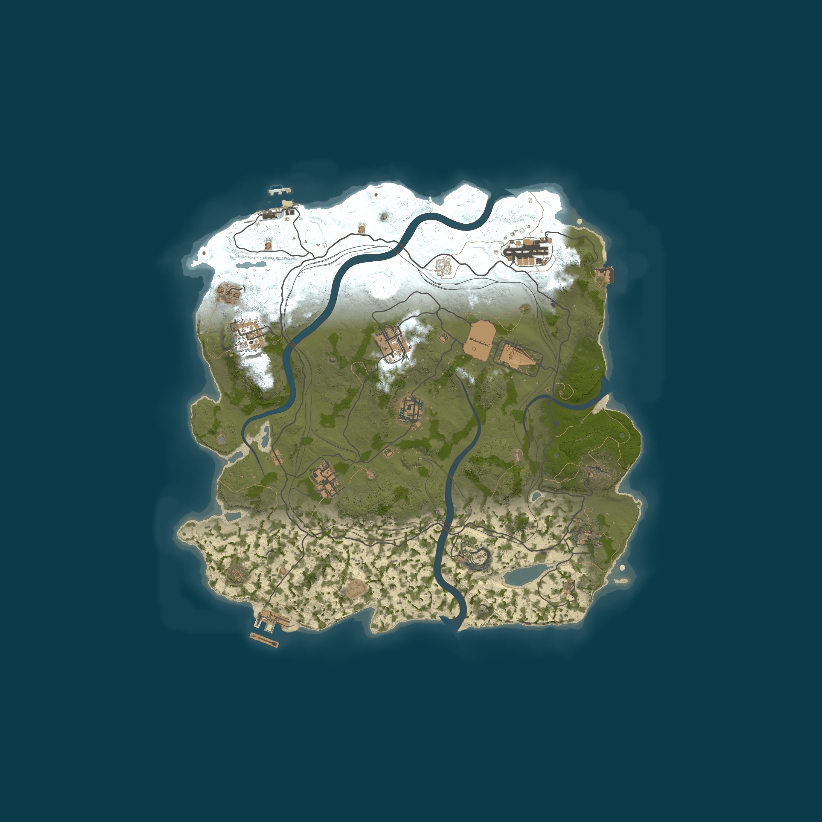 Map for Bestrust Solo/Duo/Trio/Quad/Max5 2x #7 | JUST FULLWIPED 10.06 0
