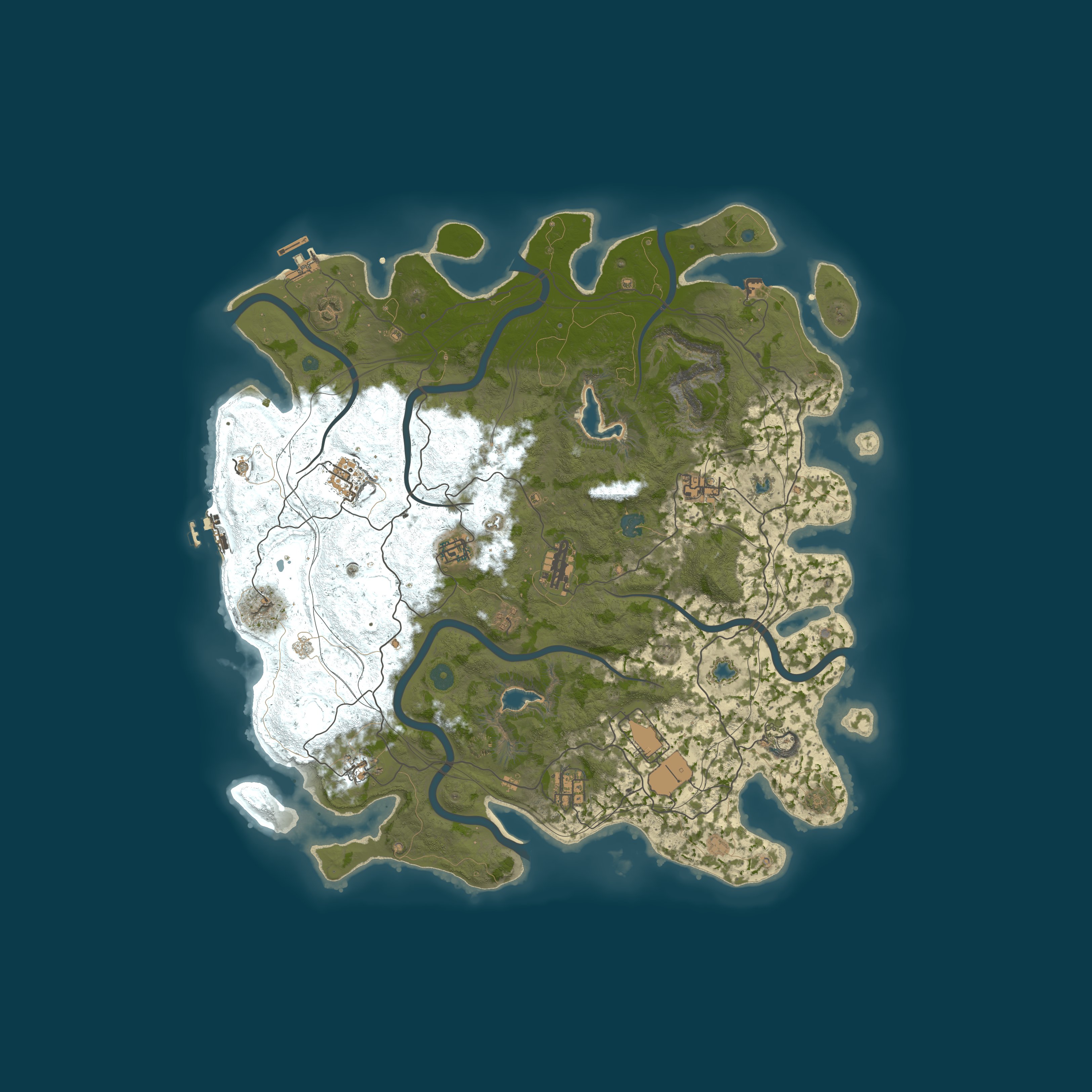 Карта сервера