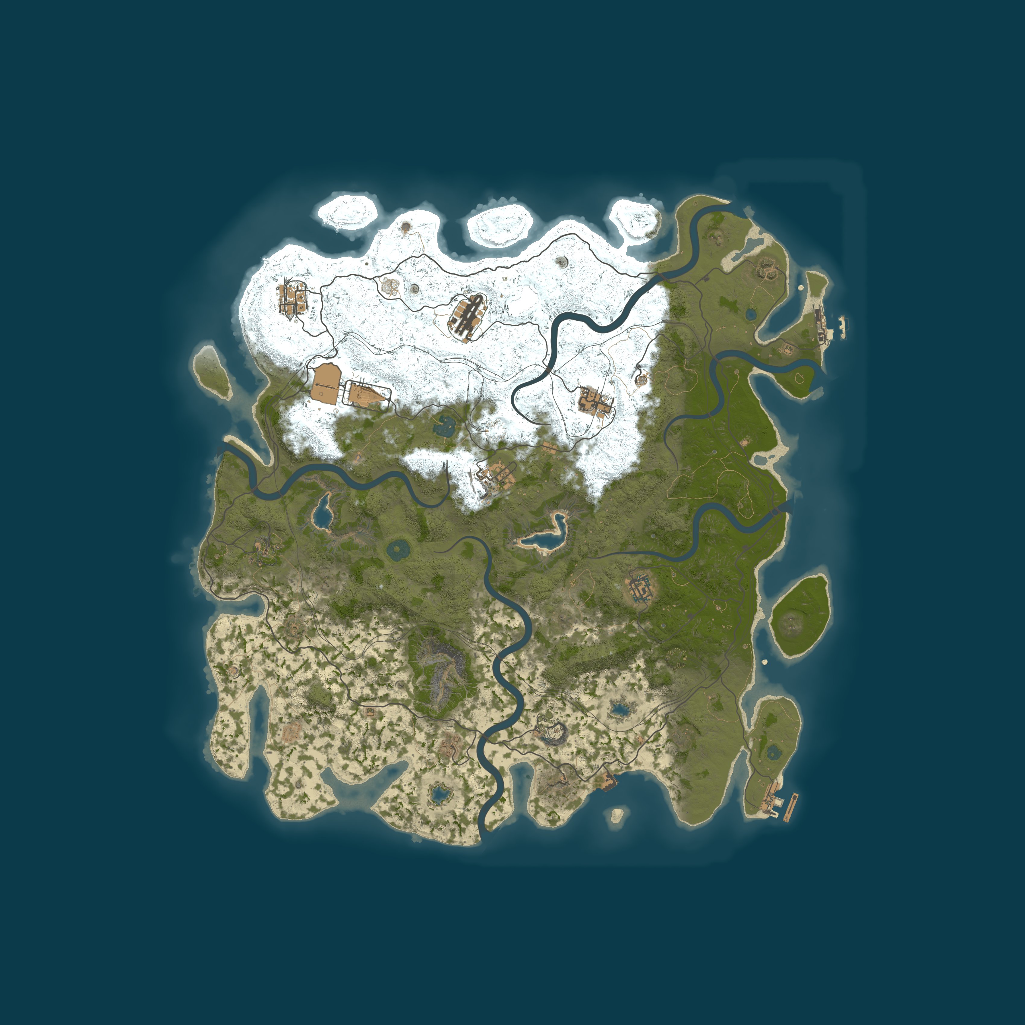 Map for BrainWreck Cafe PVE-Bi-Weekly. 10x. Stacks.Events.Raidable Base