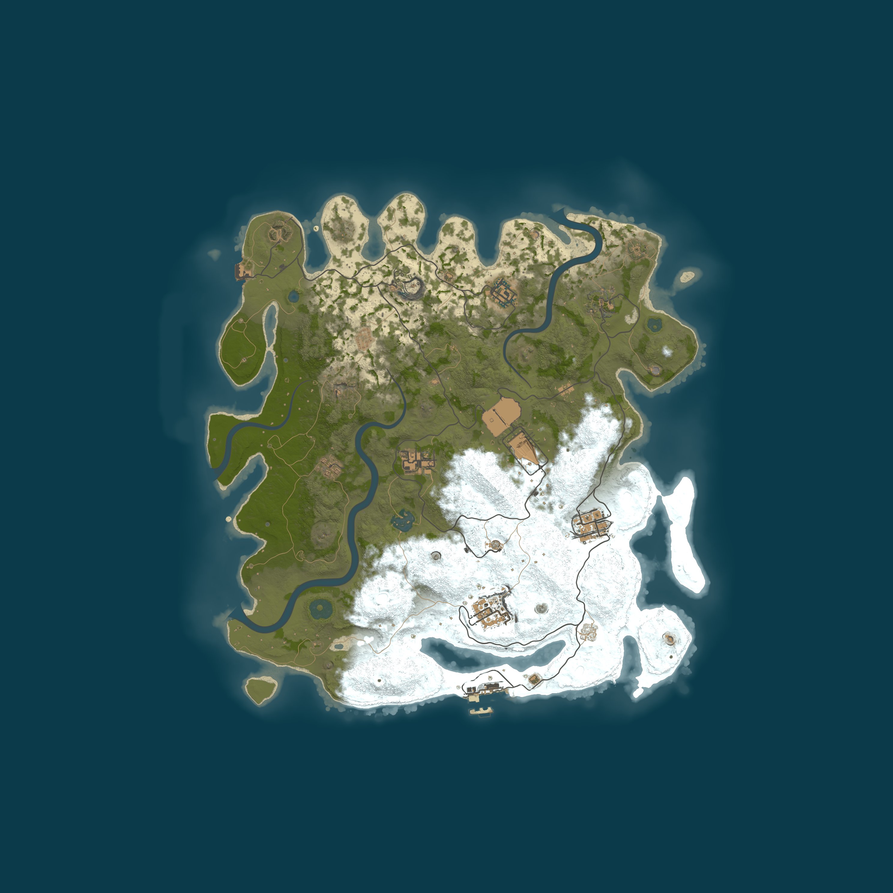 Map for WEREWOLF [ X3 |NOLIMIT|NoKD|LOOT+|ENVENT|TP|SKIN| ]