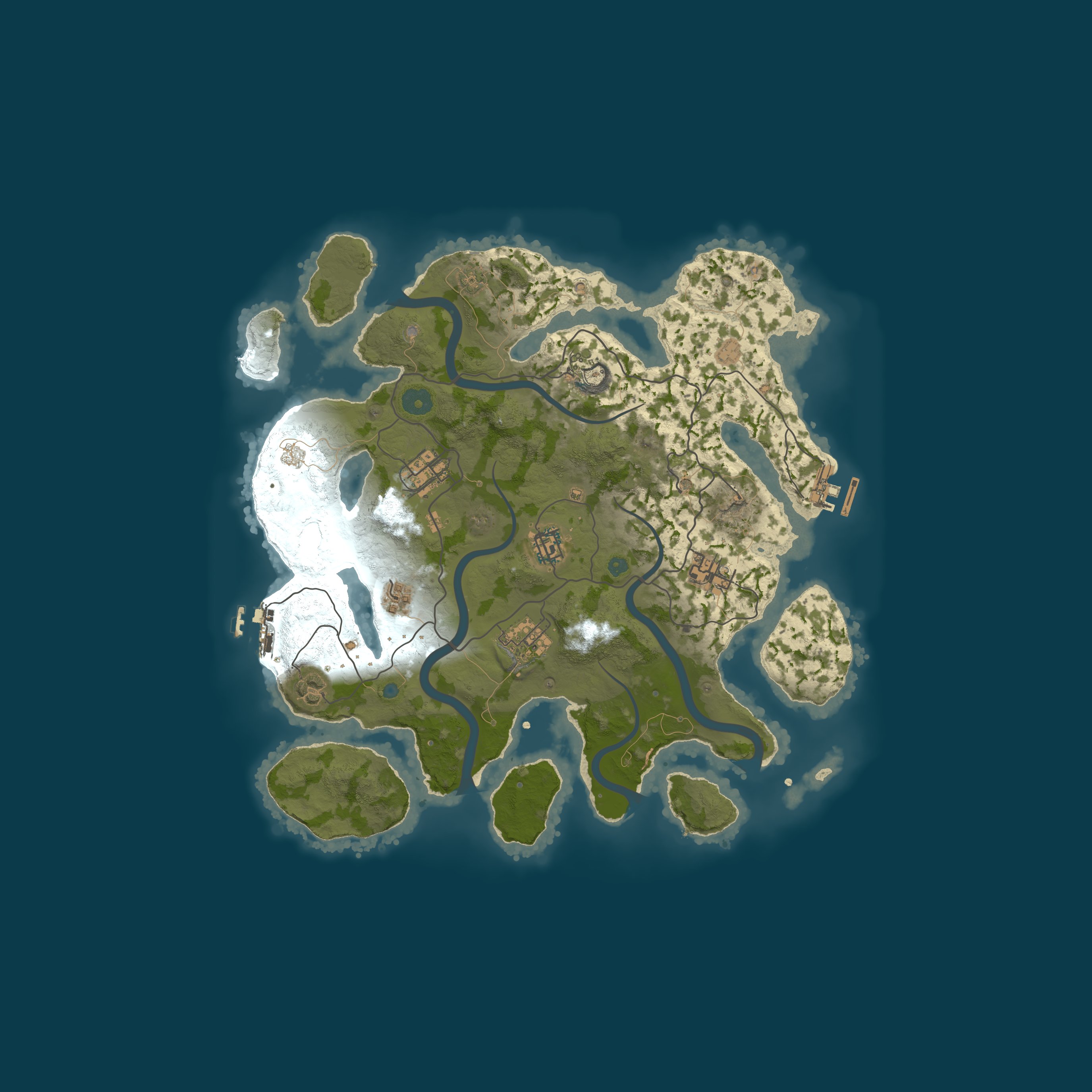 Rust map 3500/1337