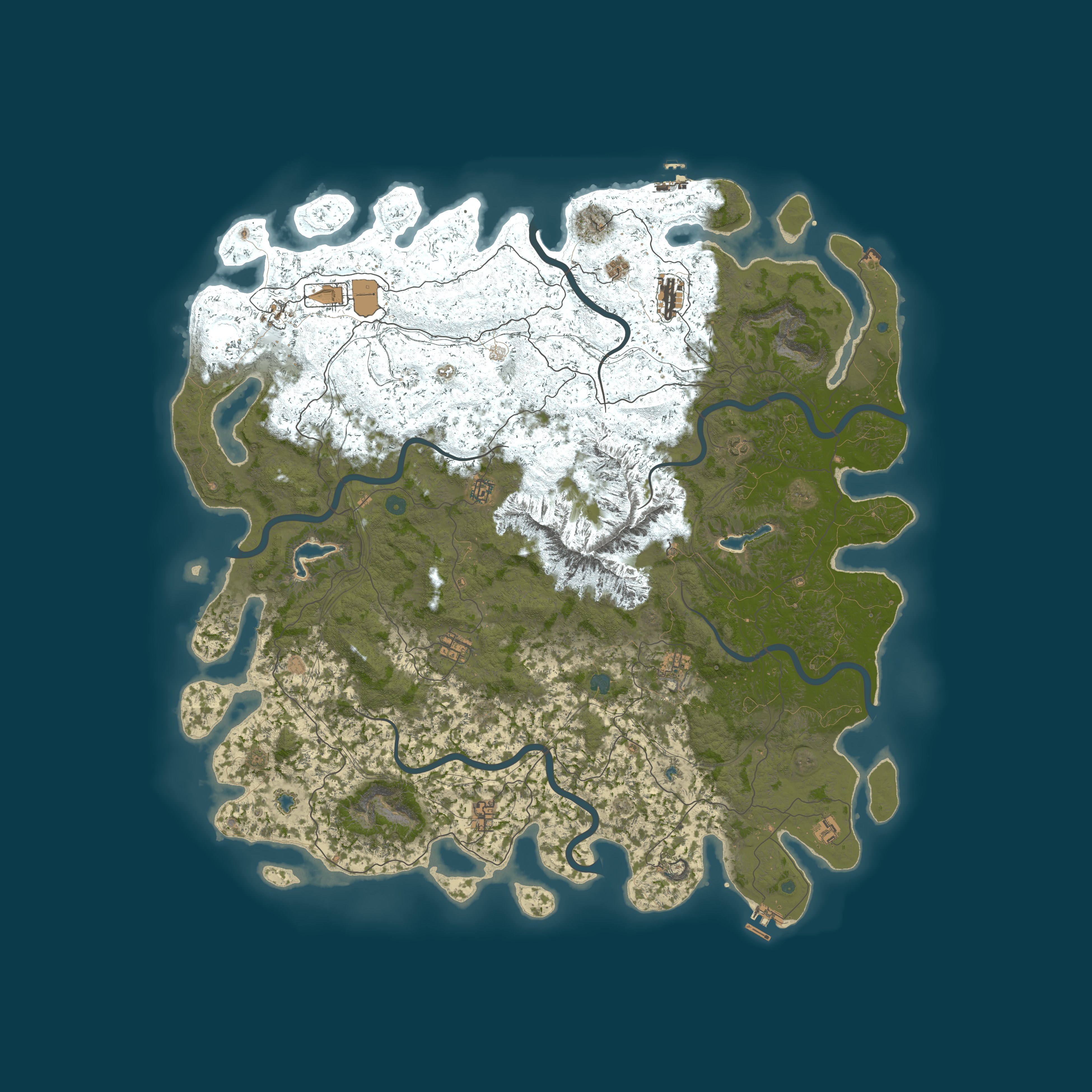 Map for Darktidia Solo Only | Monthly | 2x | 50% Upkeep