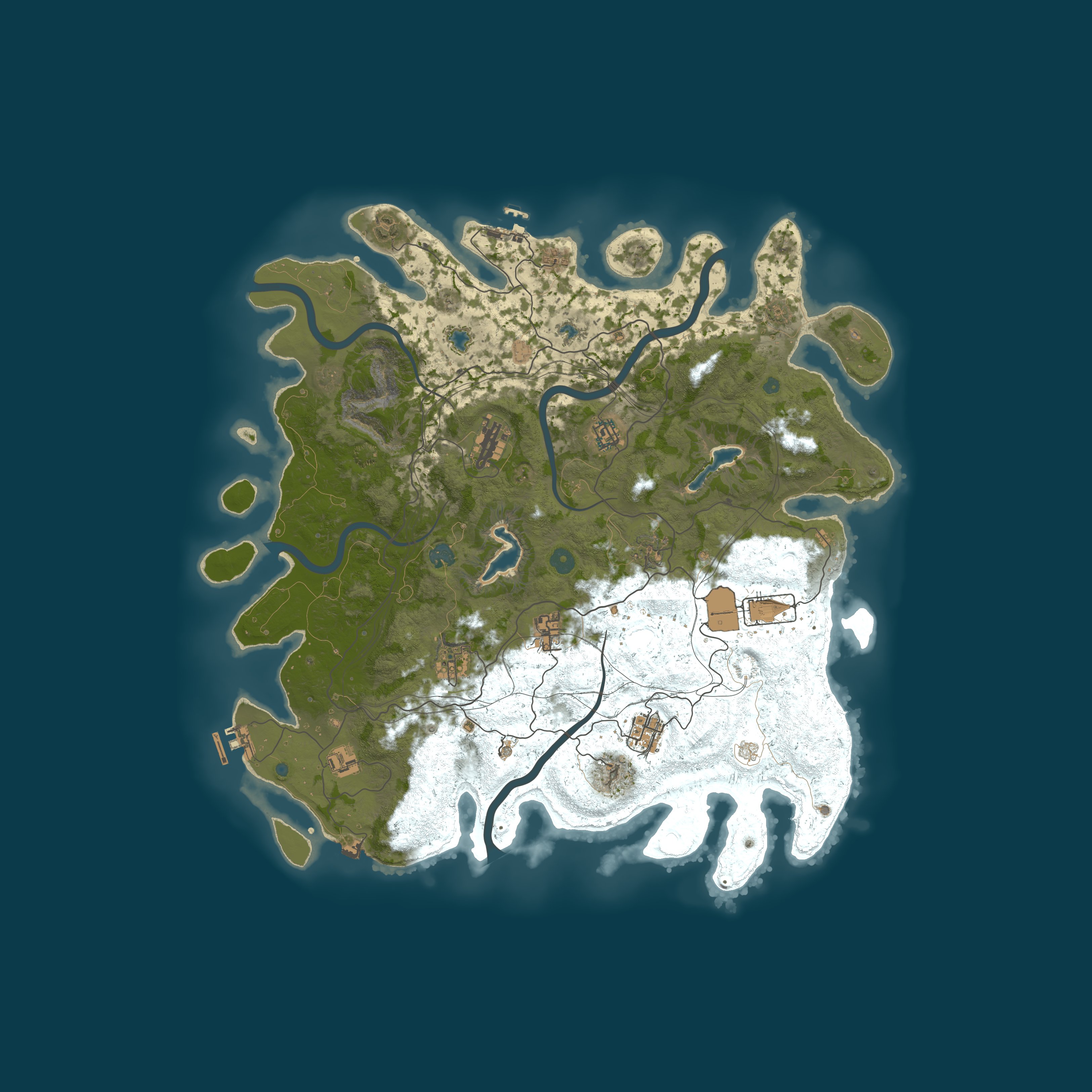 Map for [NA] Draconic - PVE | Monthly | Raid Bases | No Killing