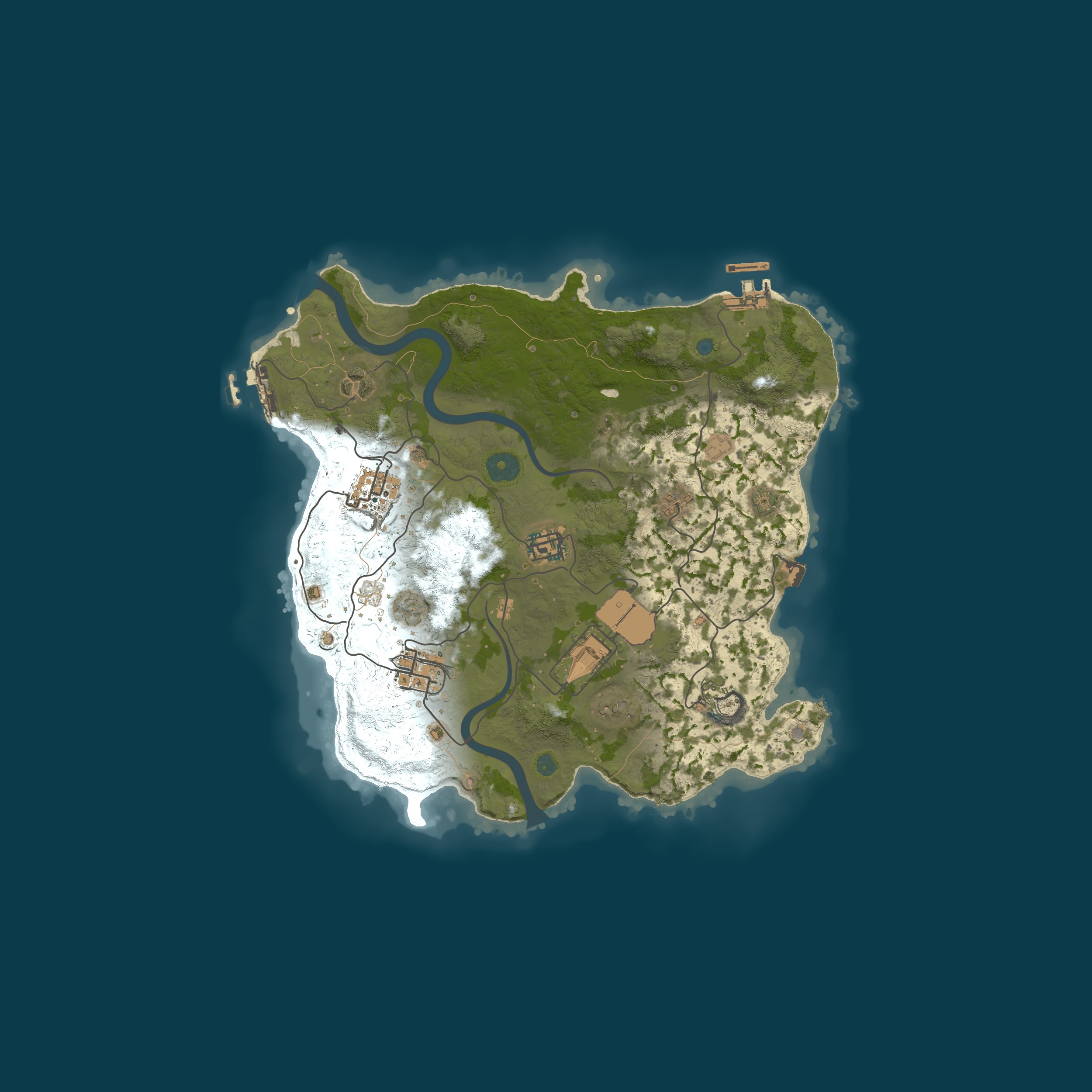 Rust map 3000/1337