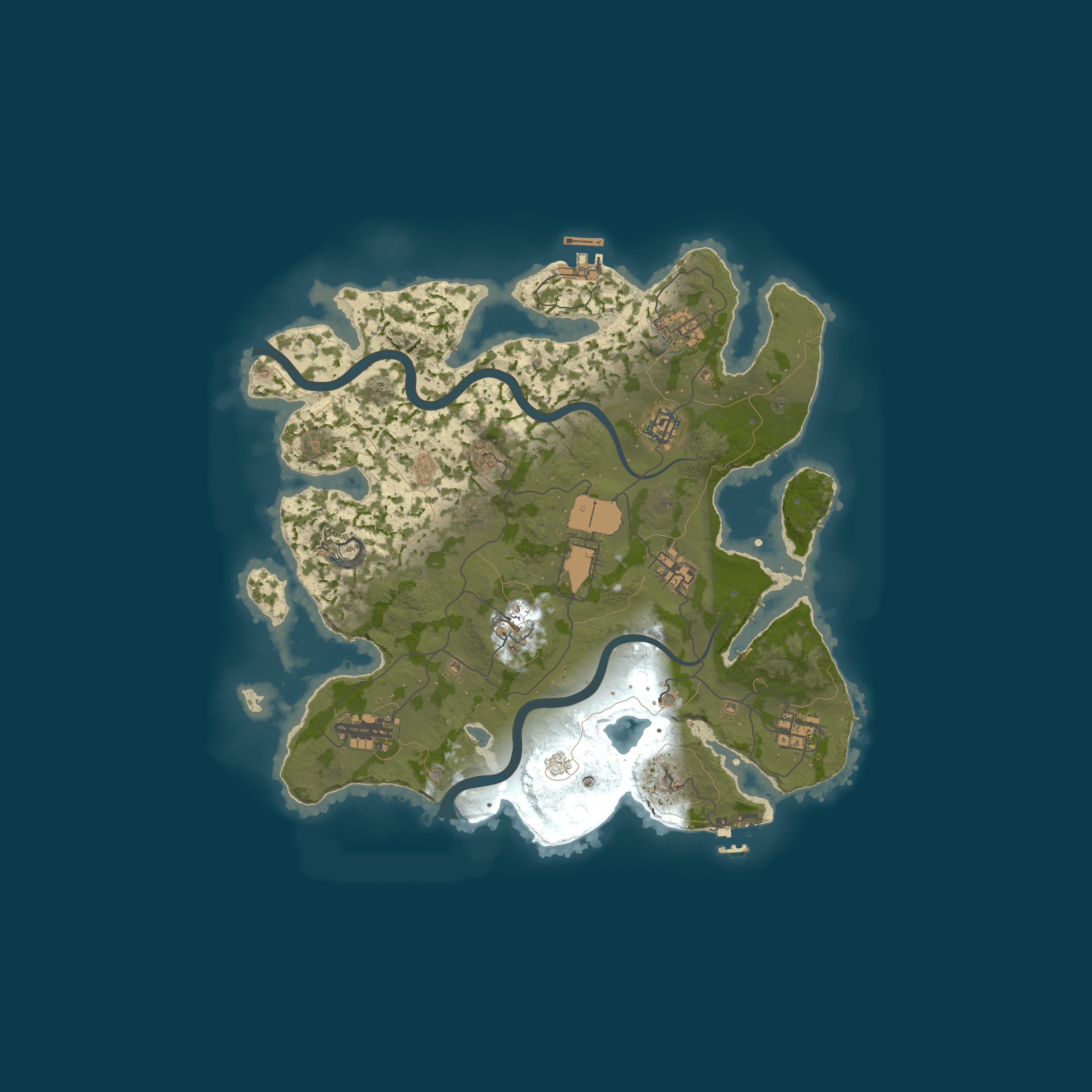 Карта сервера