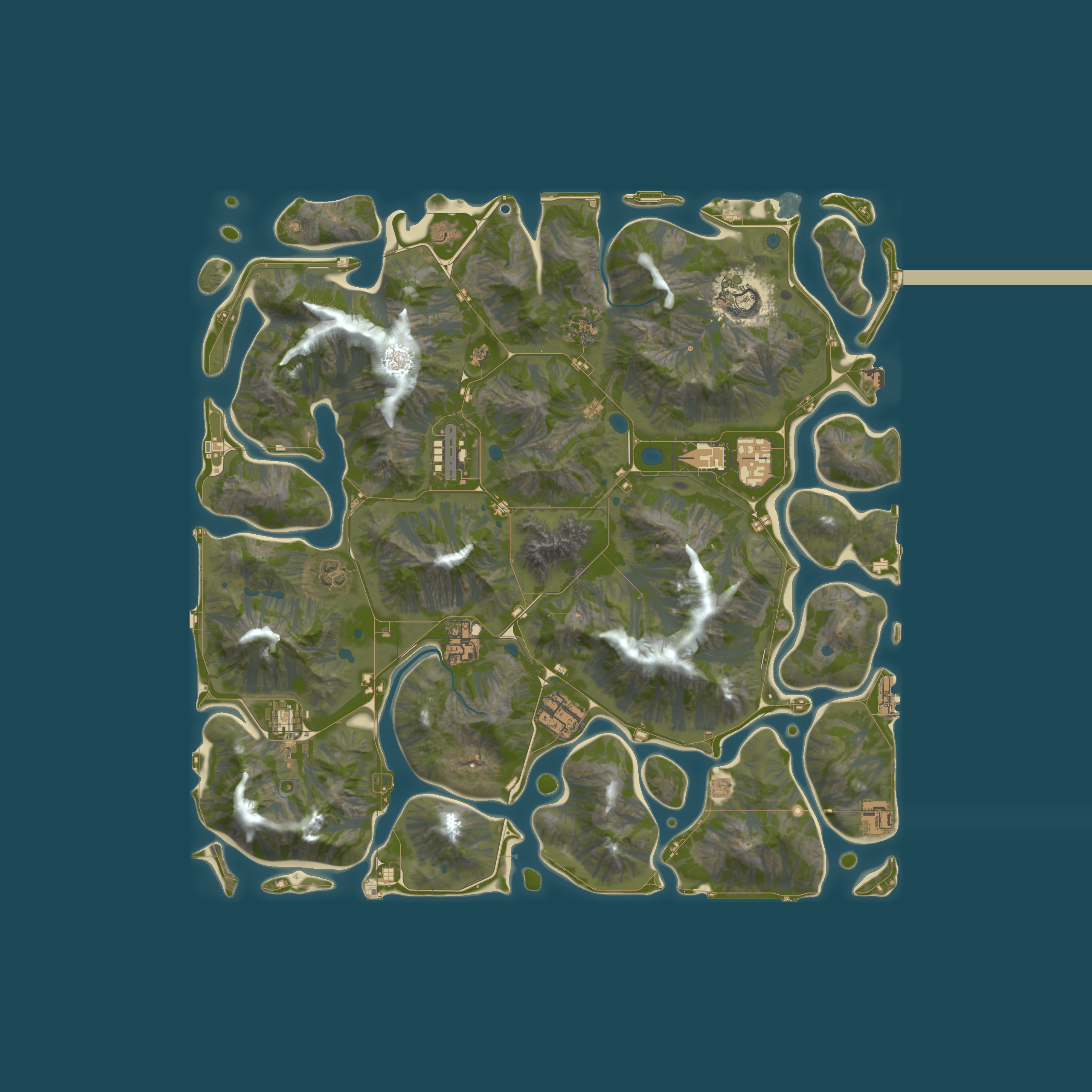 Rust map 3800/1337
