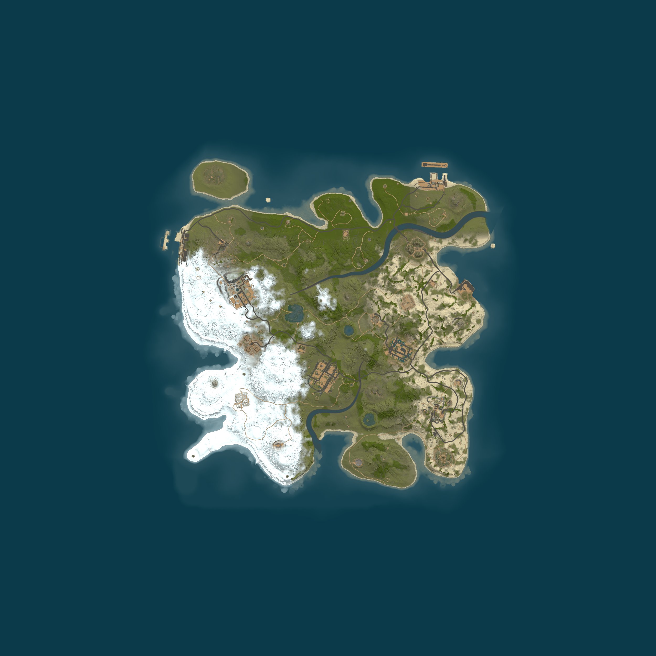 Rust map 3000/3624