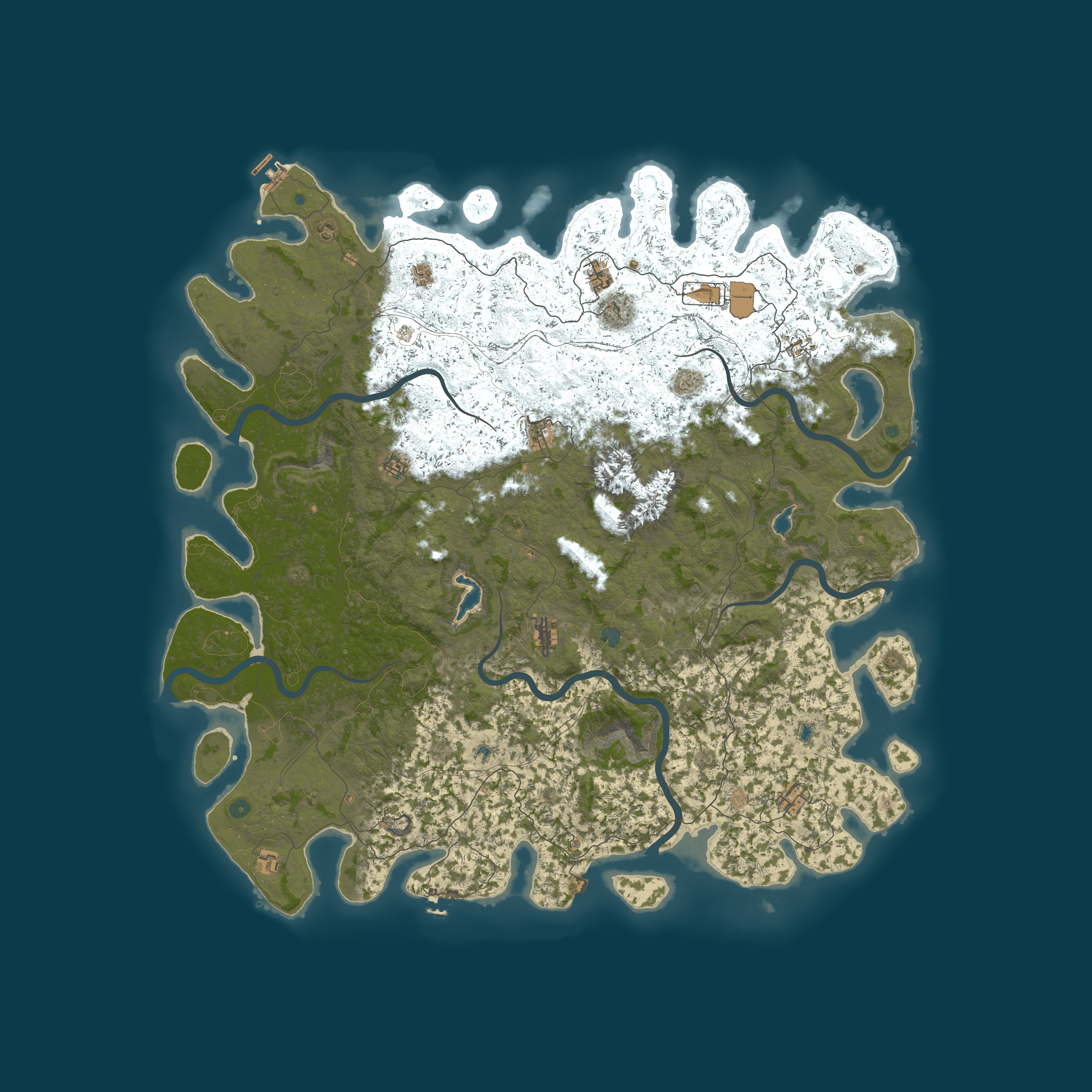 Map for BEVERTIME'S RUST-0-RAMA PVE
