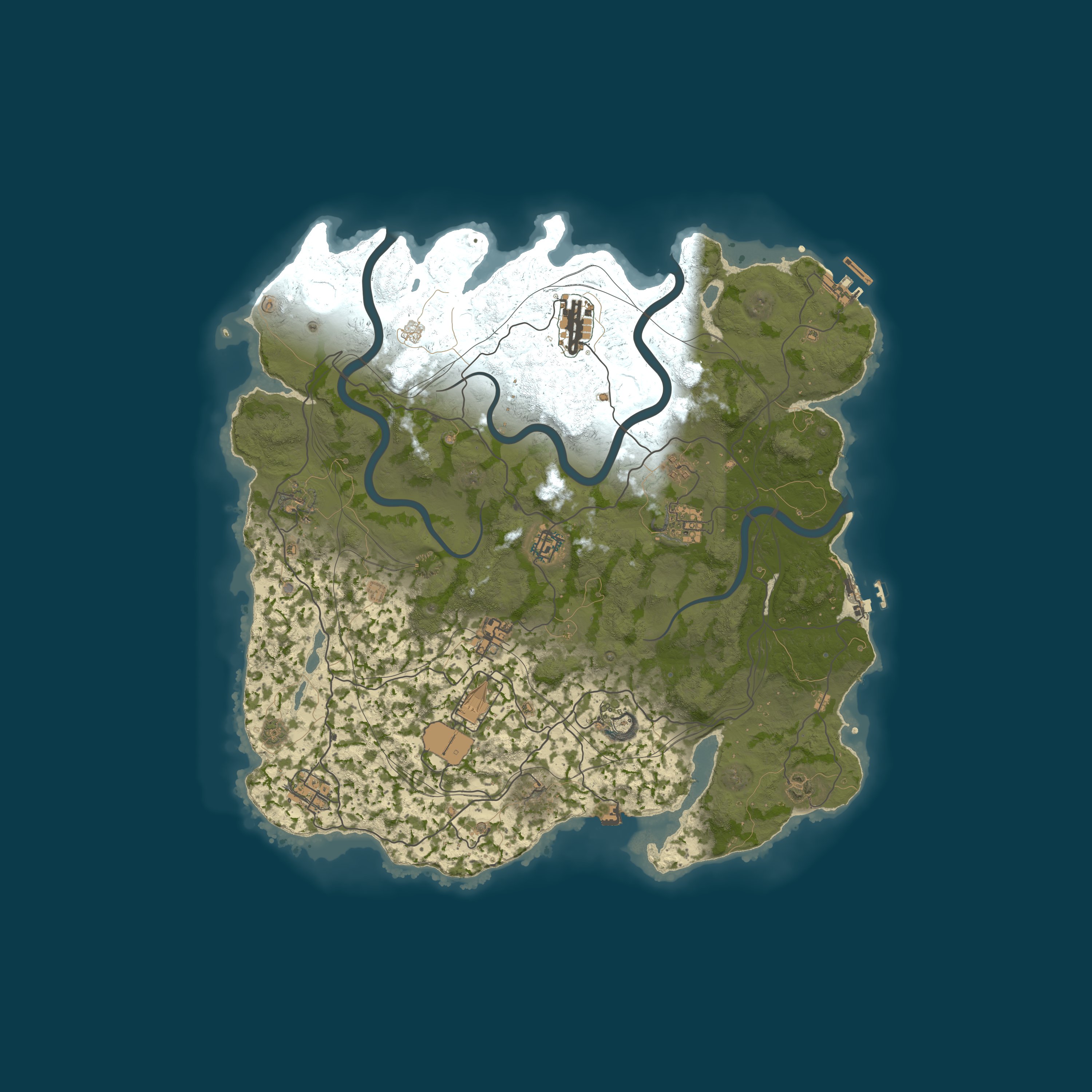 Map for WARBANDITS.GG EU 3X |Solo/Duo/Trio|LootX3| JUST WIPED