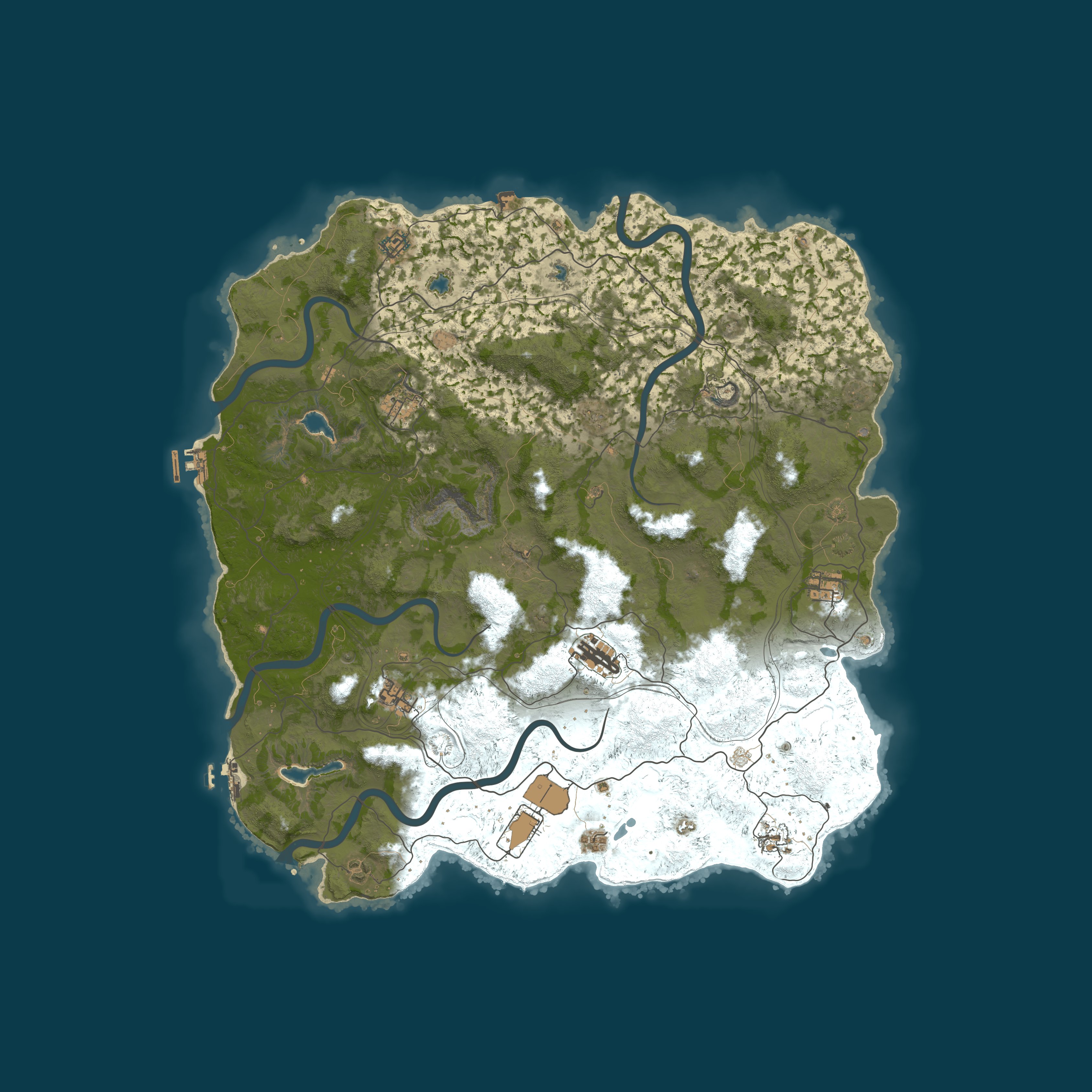 Карта сервера