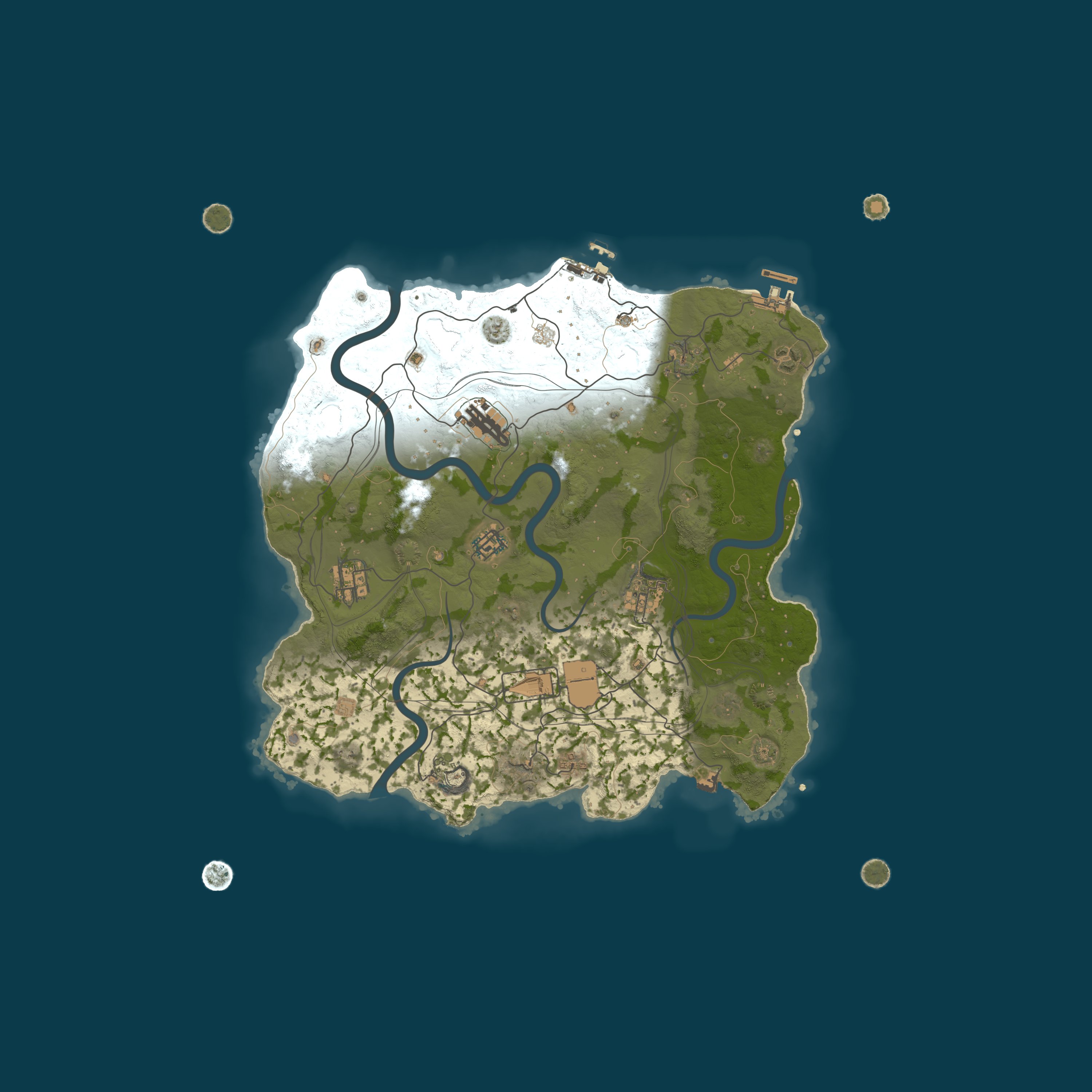 Map for Rustoria.co - 10X | No BPs | Kits | Shop -> JUST WIPED