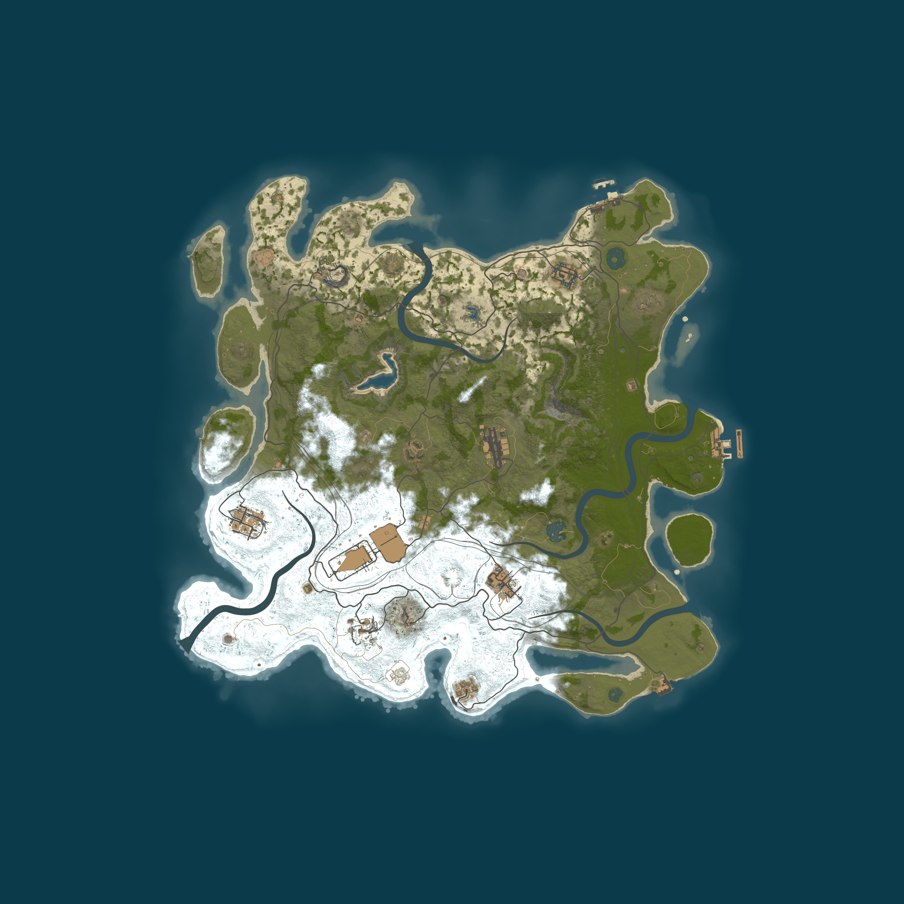 Карта сервера